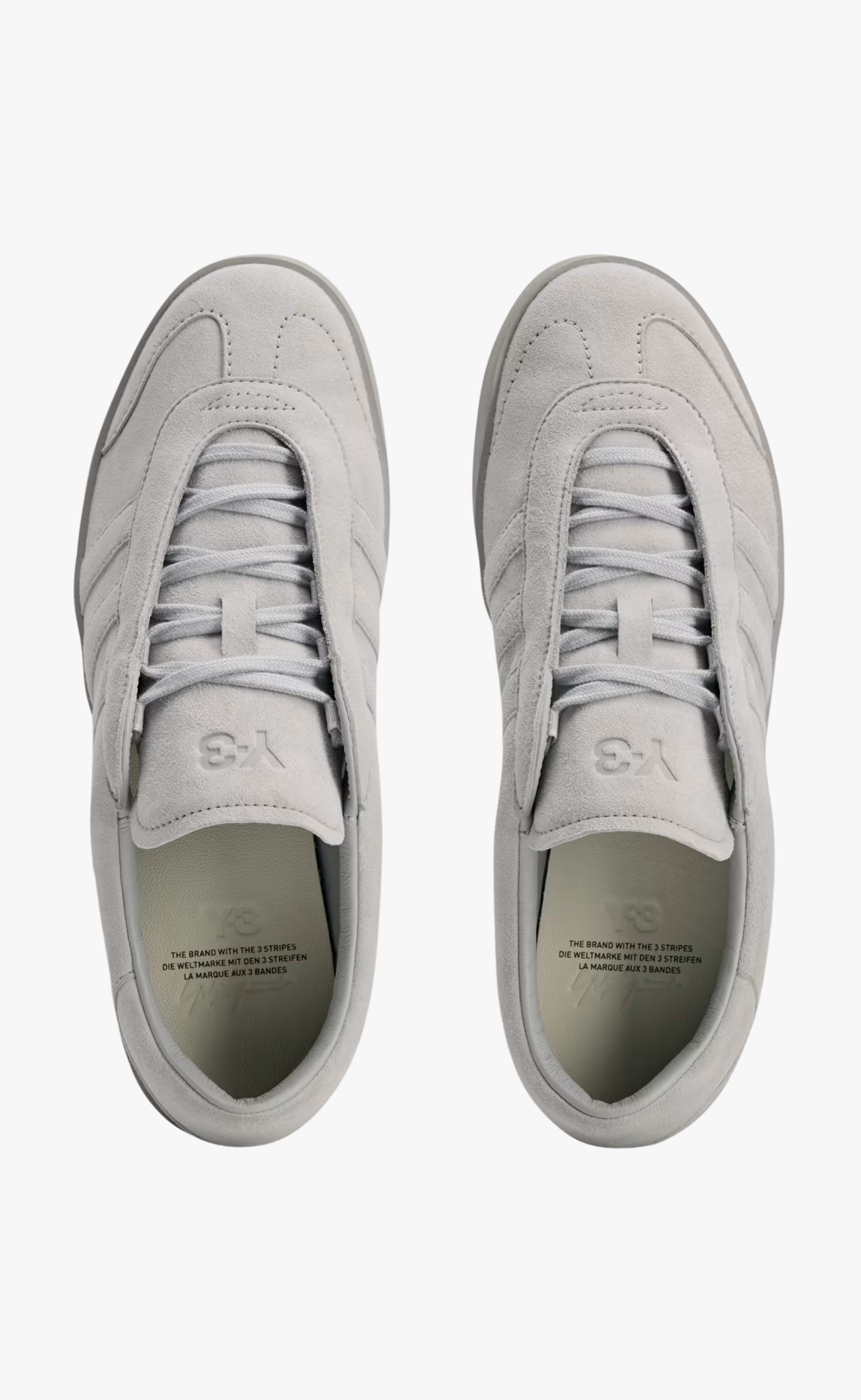 Y-3 GAZELLE GREY SNEAKER