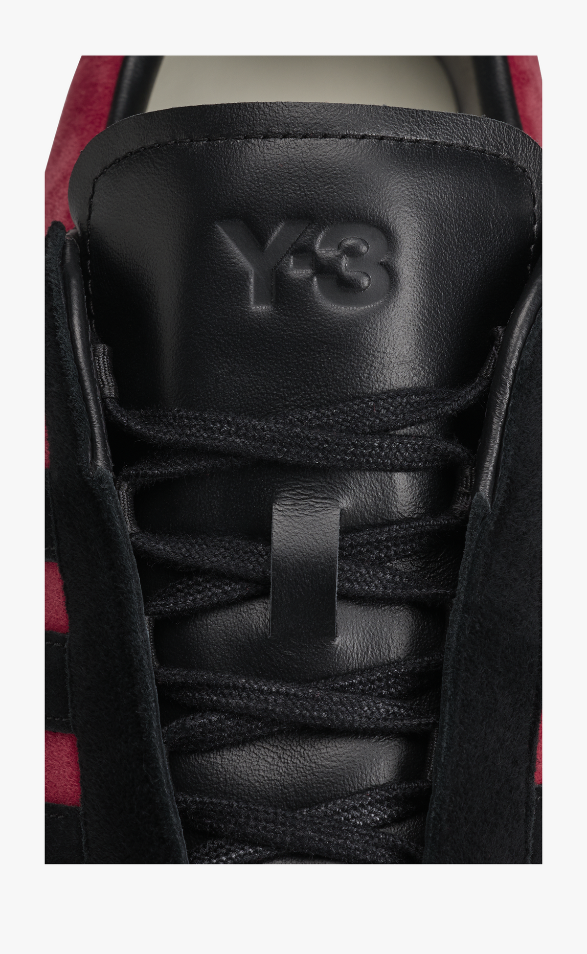 Y-3 GAZELLE RED BLACK SNEAKER