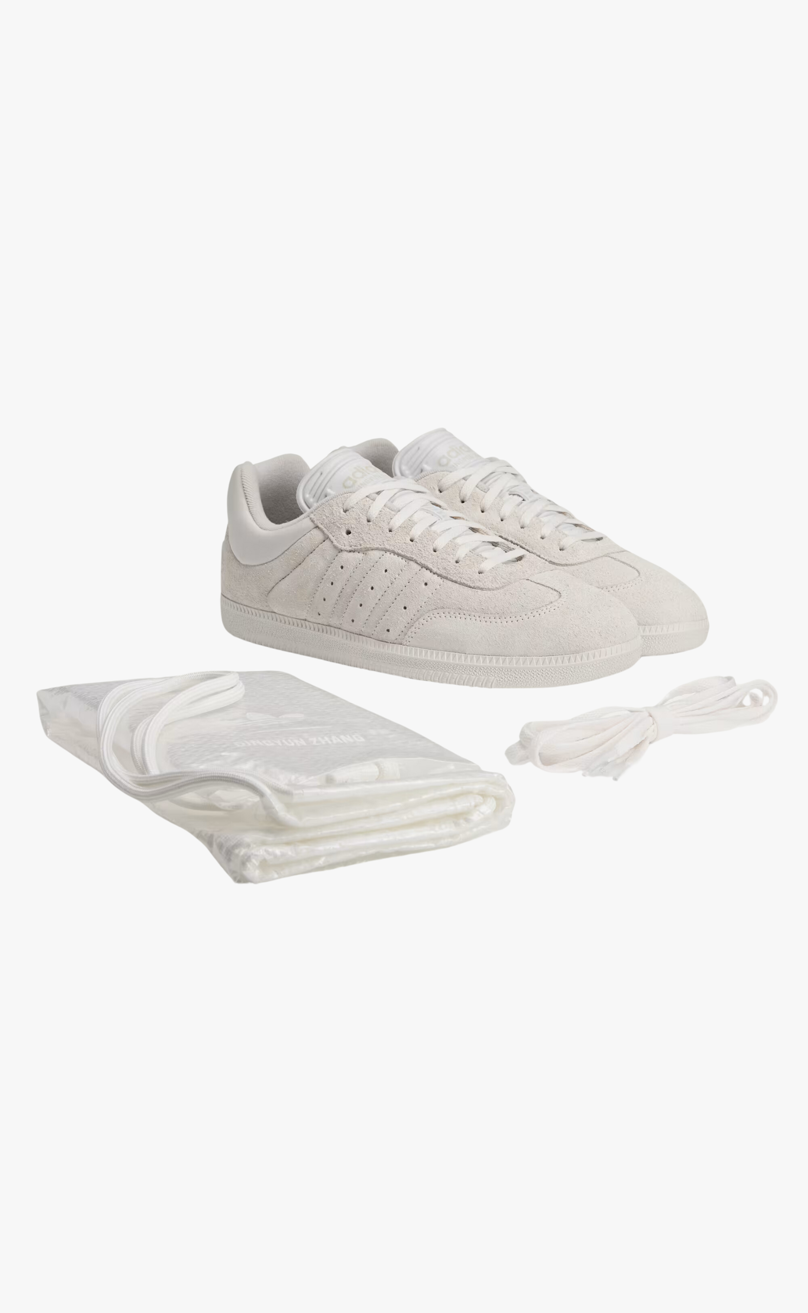 DYZ SAMBA WHITE GREY SNEAKER