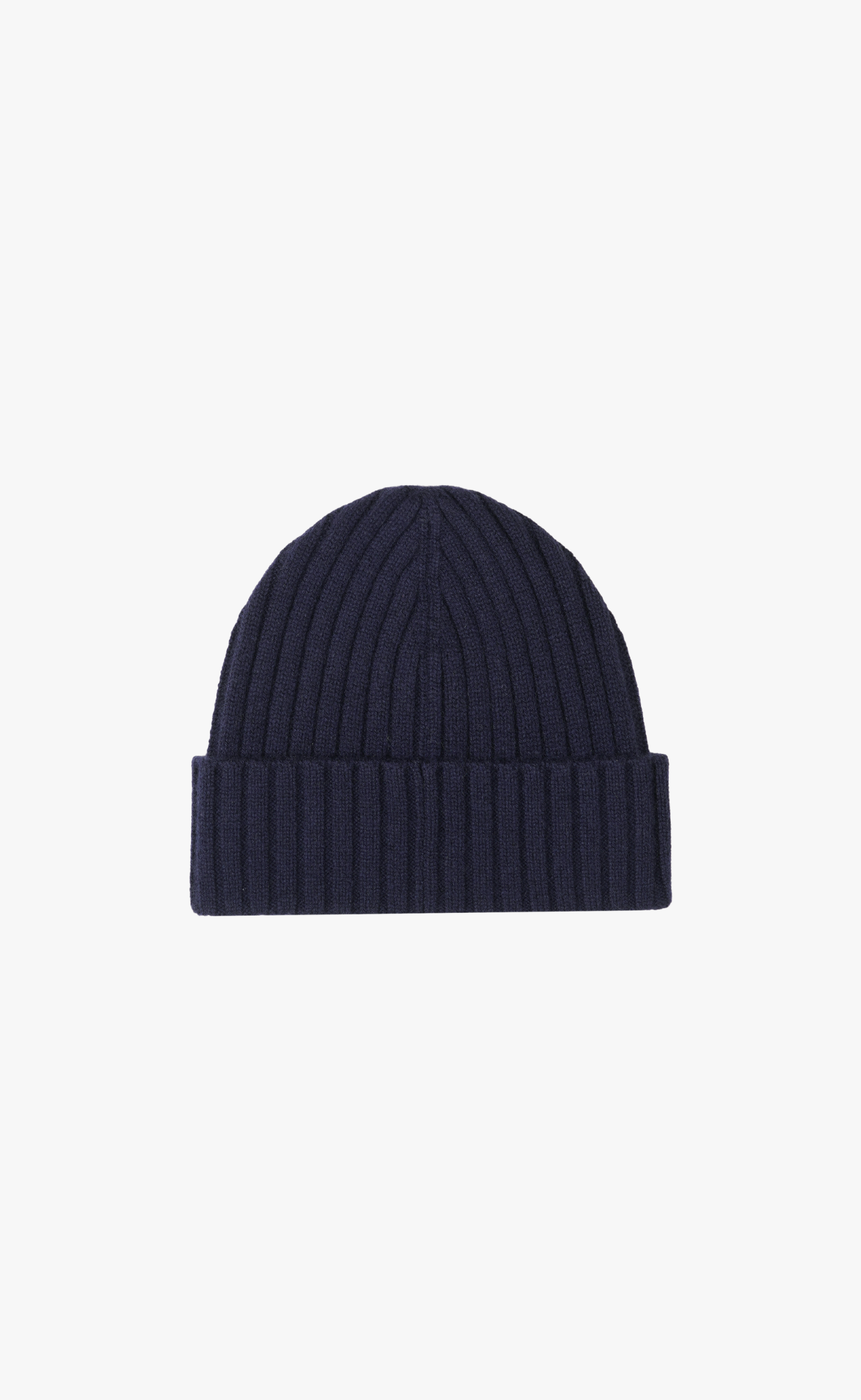 HERITAGE YANKEES SERIF CASHMERE NAVY BEANIE