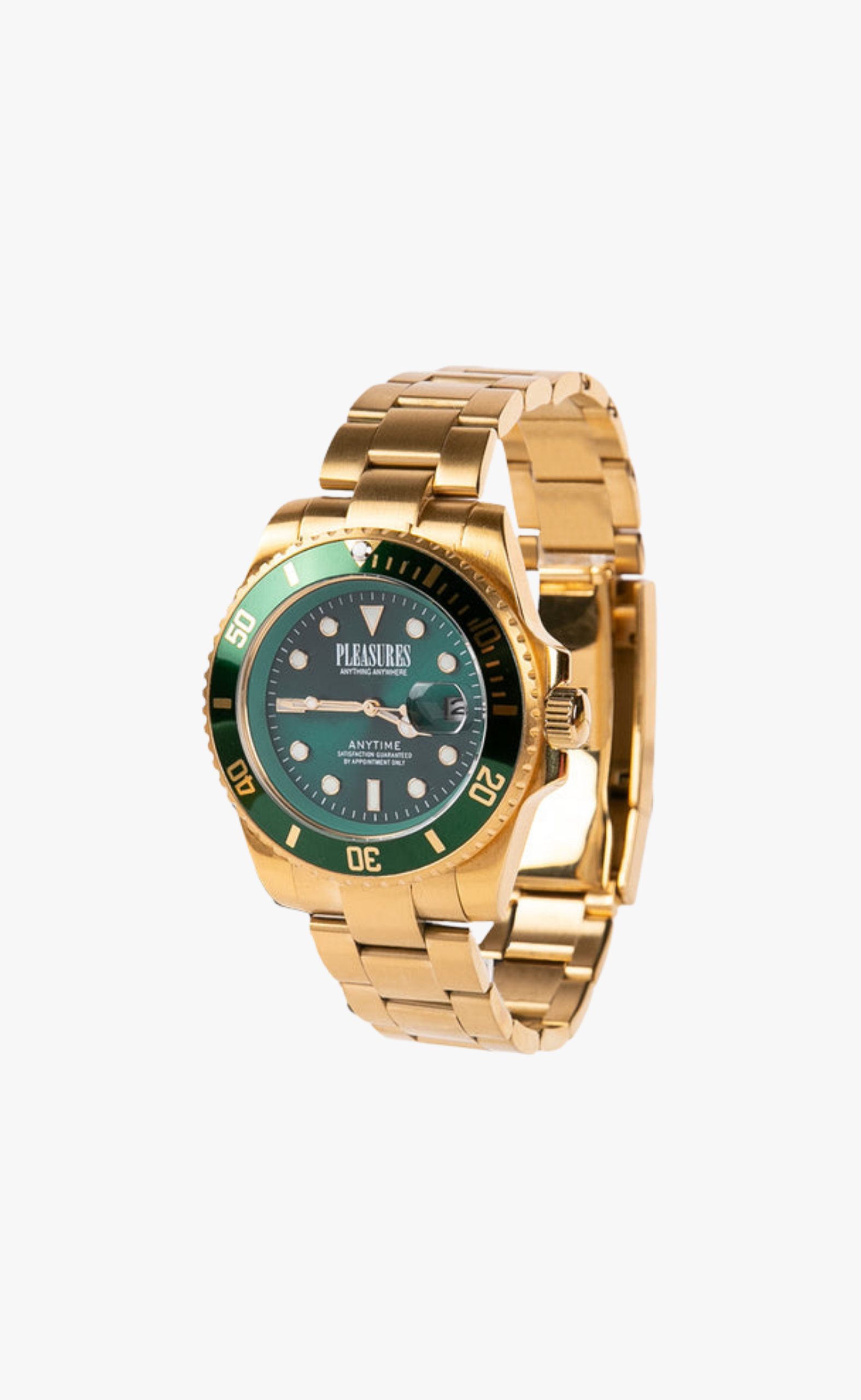 ANYTIME GOLDGREEN WATCH