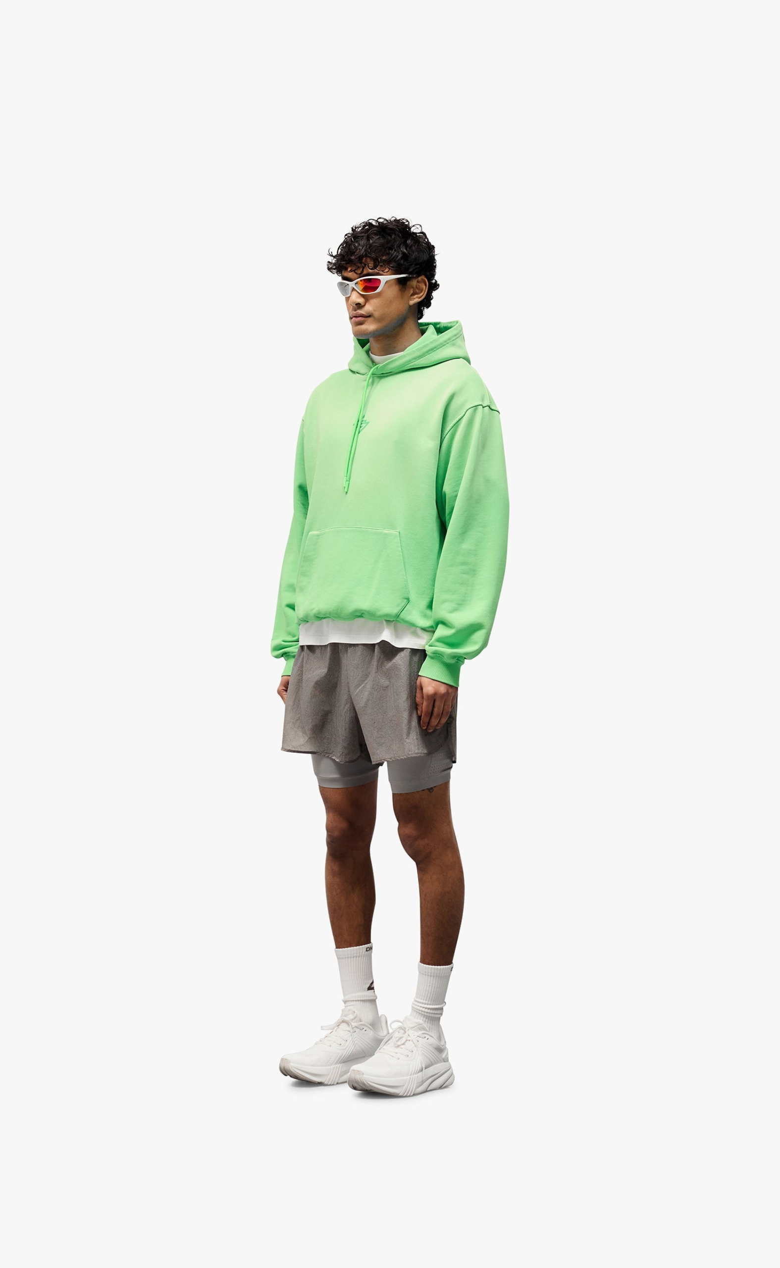 247 MOTION OVERSIZED SPEED GREEN HOODIE