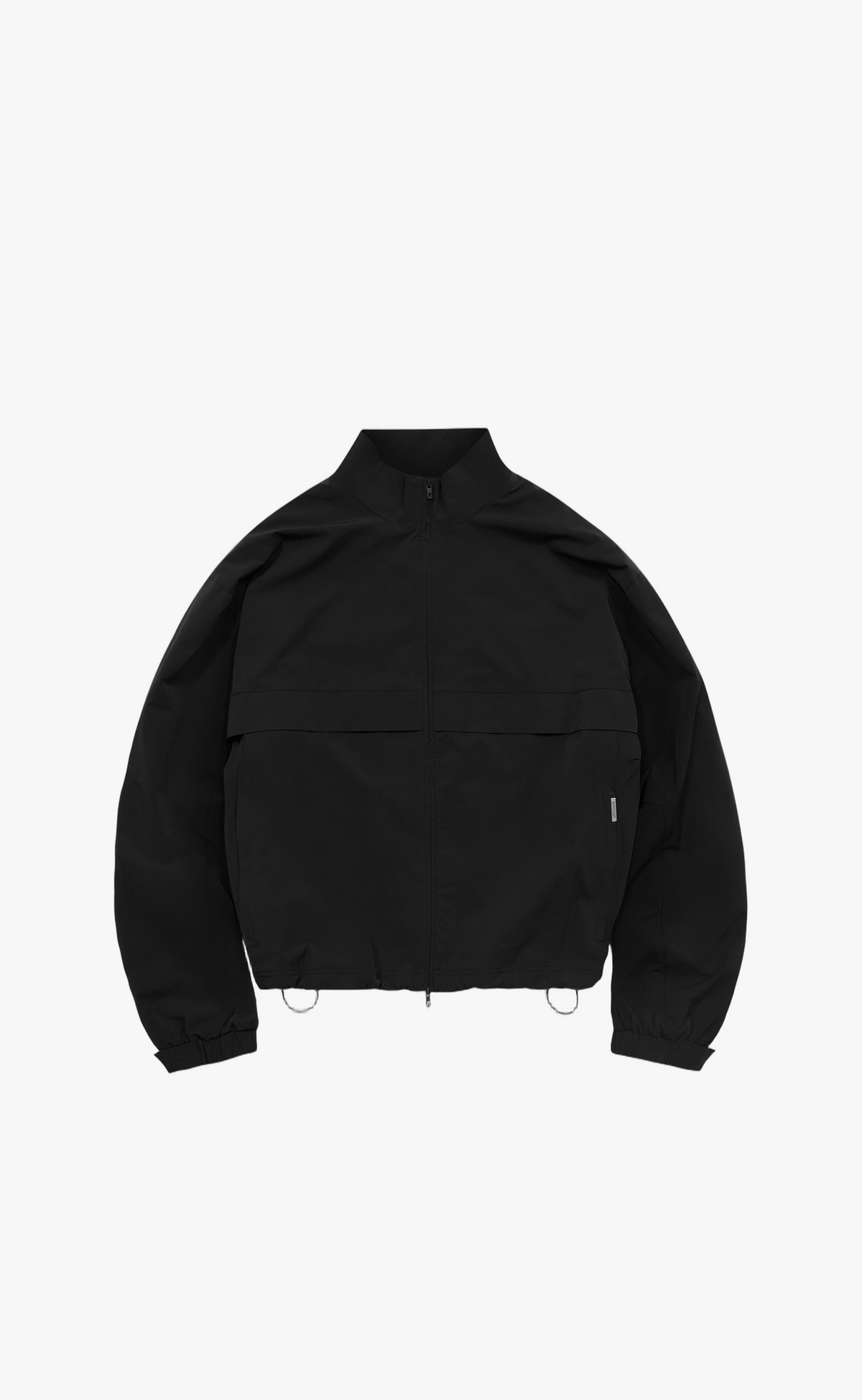 NYLON TRACK BLACK JACKET