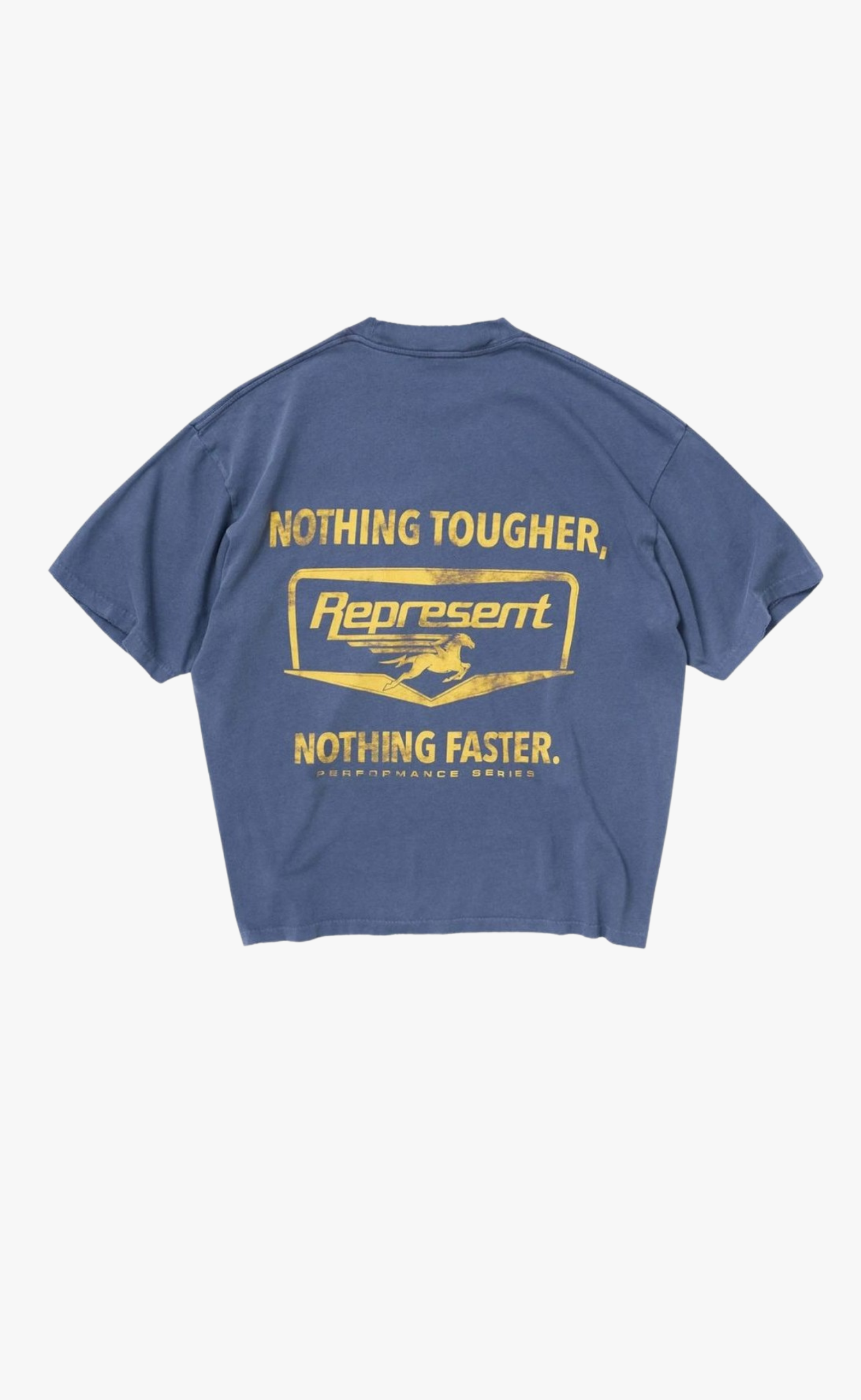 NOTHING FASTER INDIGO T-SHIRT