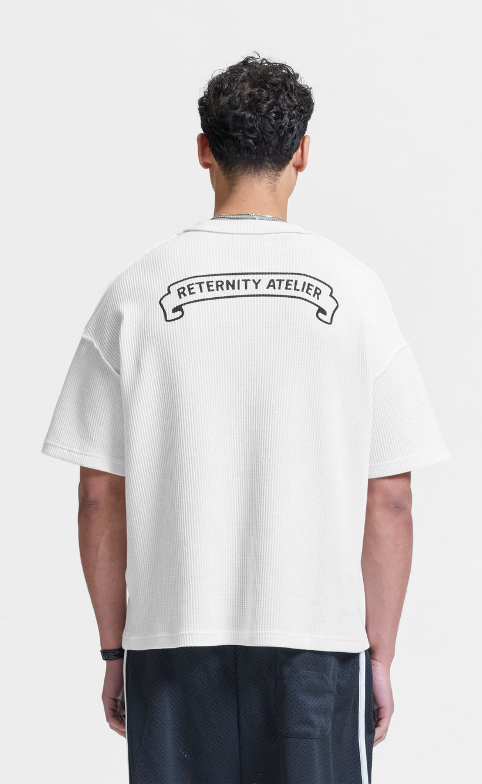 BAND OF PROCESS WHITE T-SHIRT