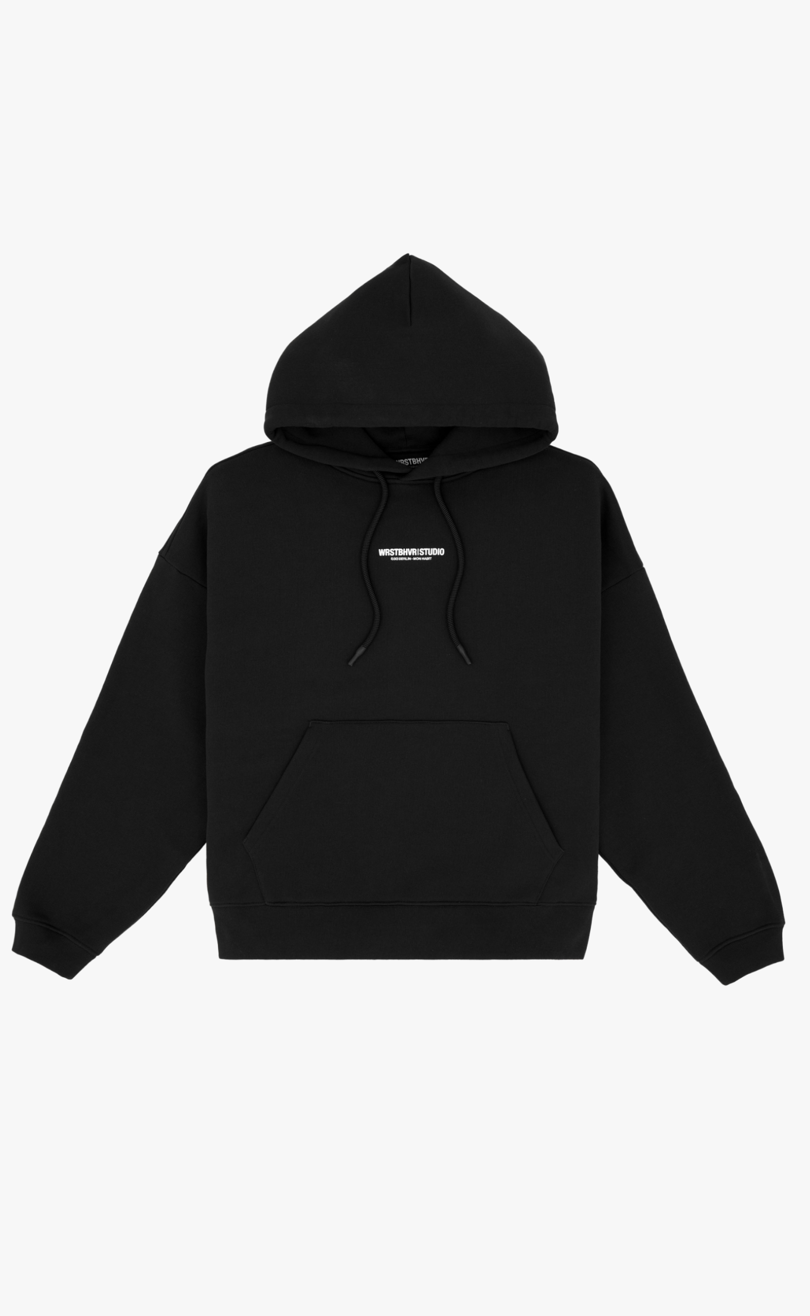 STUDIO V10 BLACK HOODIE