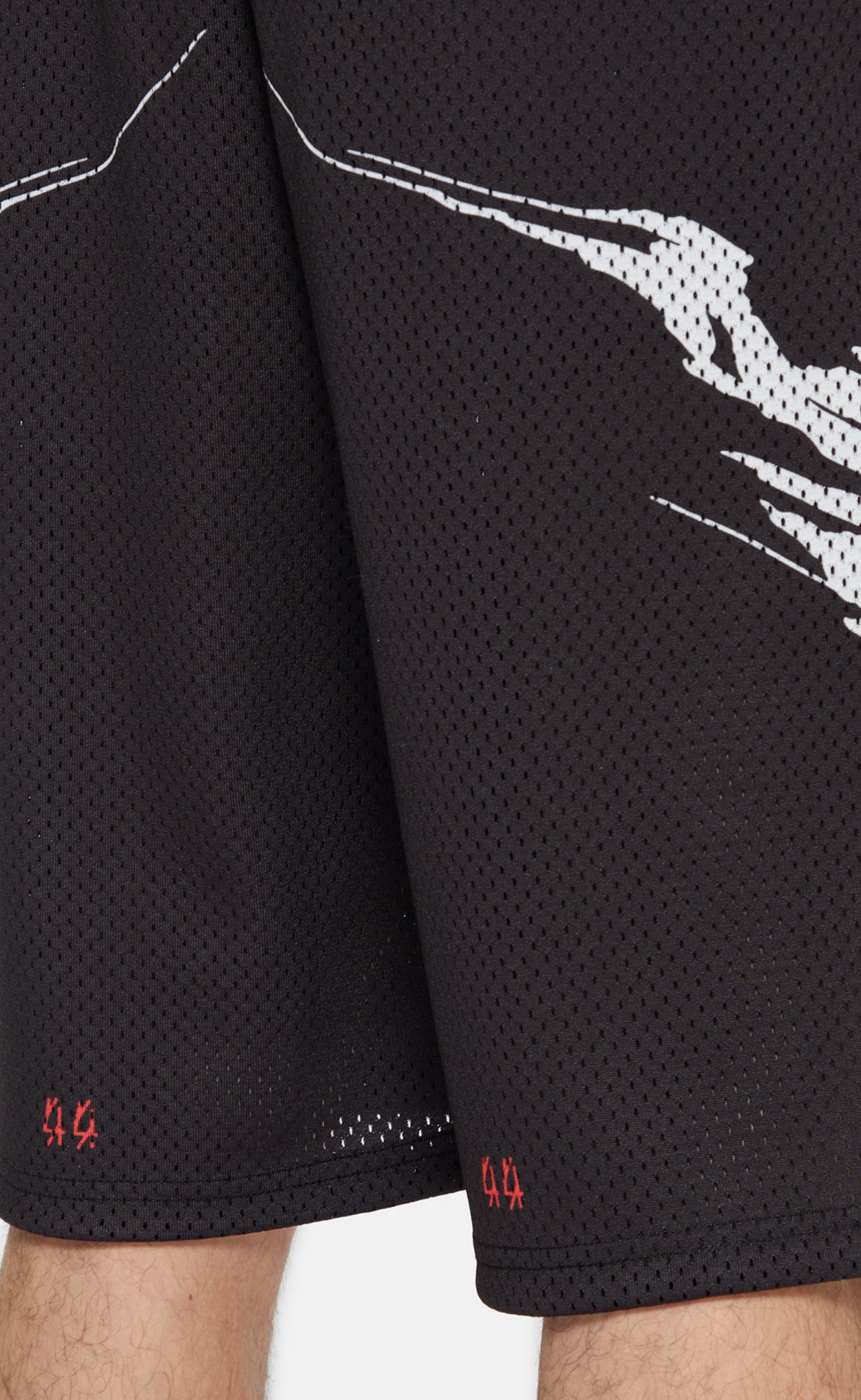 Y2K BLACK SHORTS