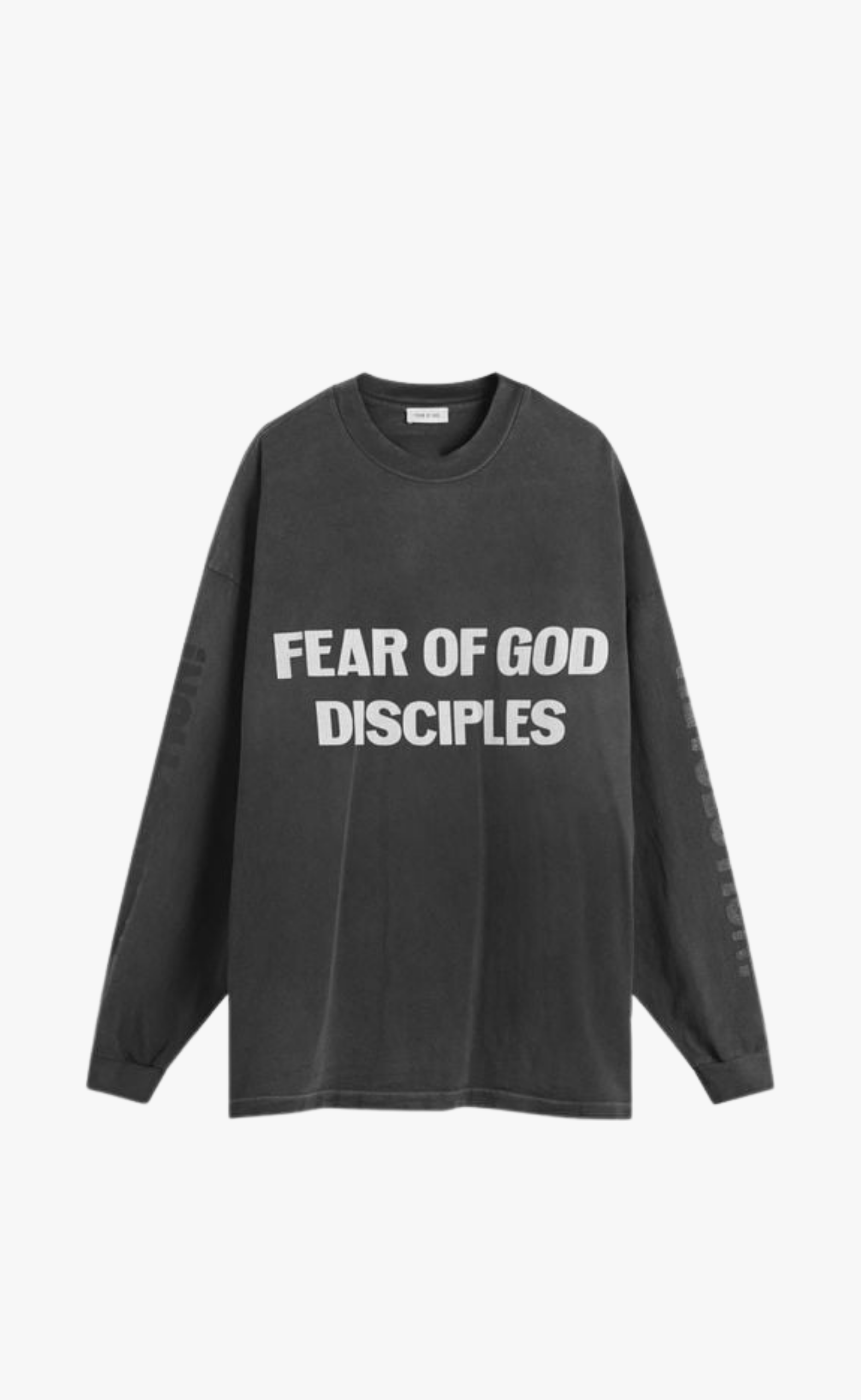 RELAXED DISCIPLE BLACK LONGSLEEVE