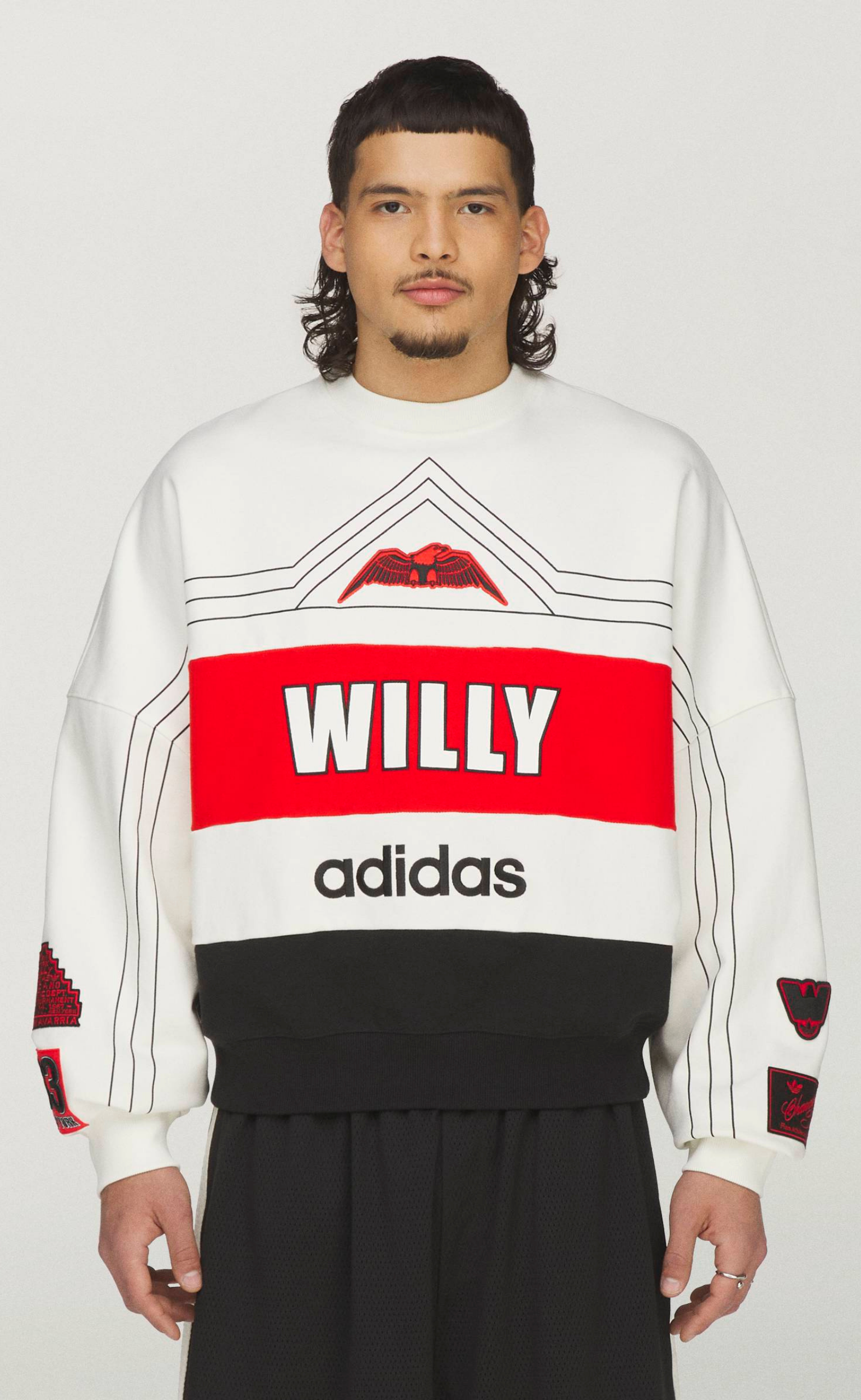 WC NY WHITE CREWNECK