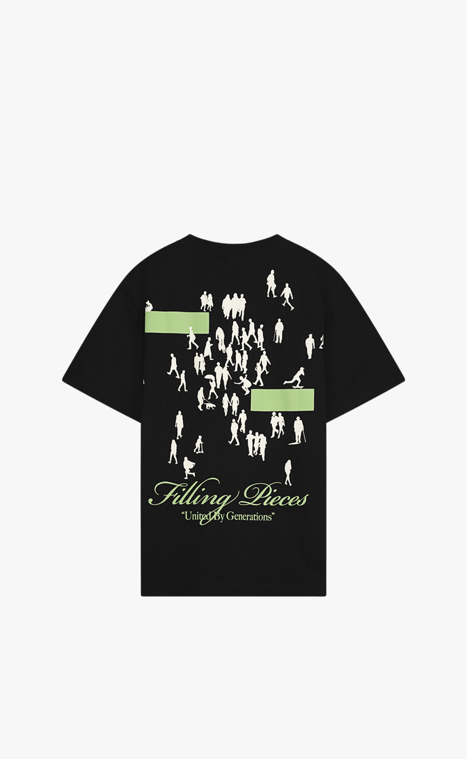 T-SHIRT UNITED BY GENERATIONS BLACK