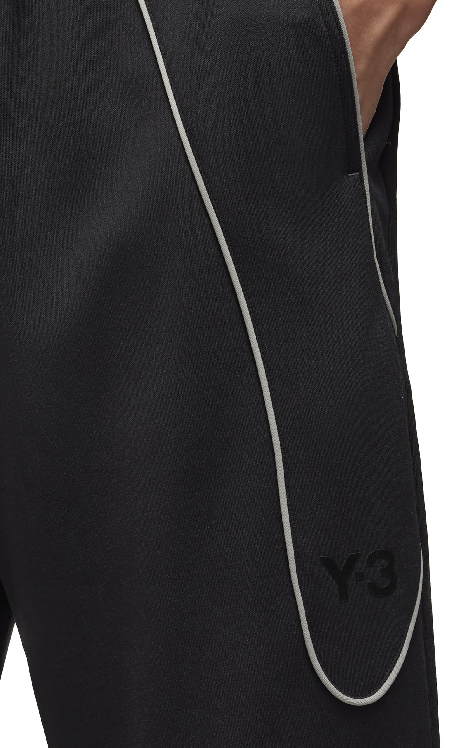 M TRACK BLACK PANTS