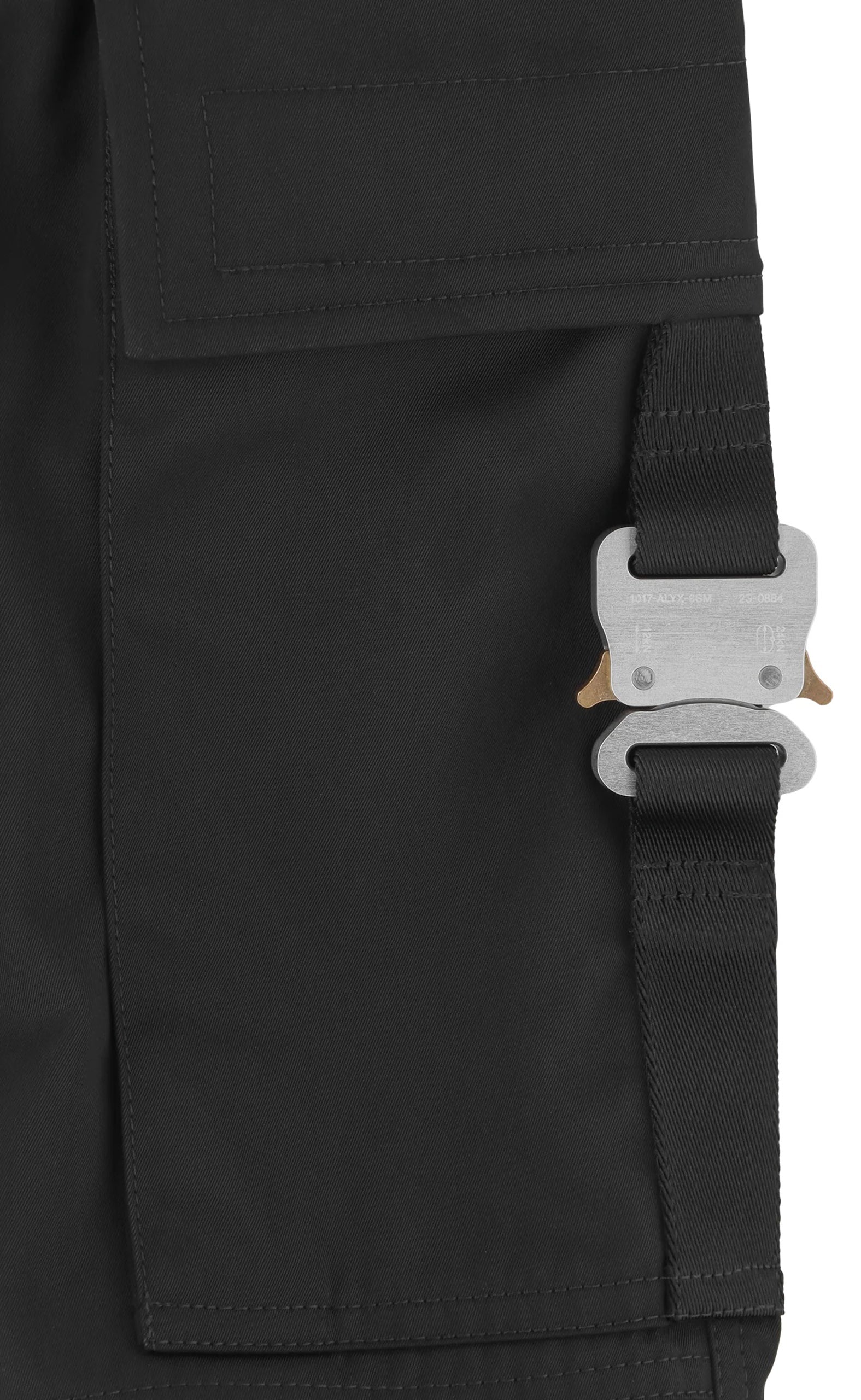 TACTICAL WITH BUCKLE BLACK PANTS