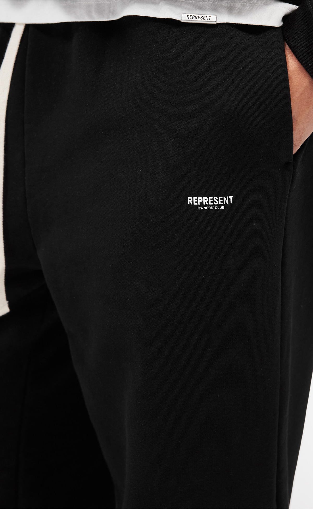 MICRO OWNERS CLUB JET BLACK SWEATPANTS