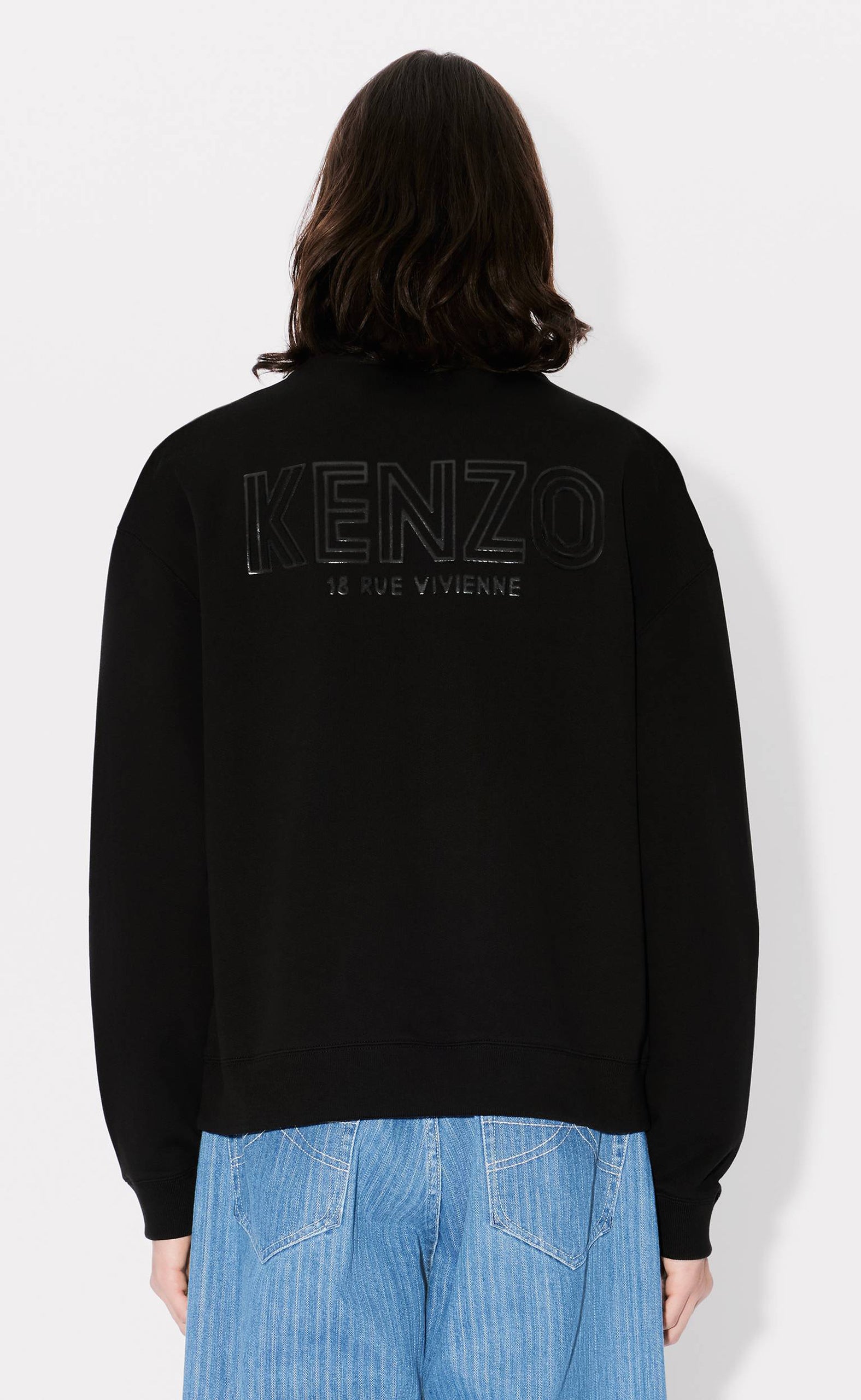 KENZO ARCHIVE 1970 BLACK QUARTER ZIP