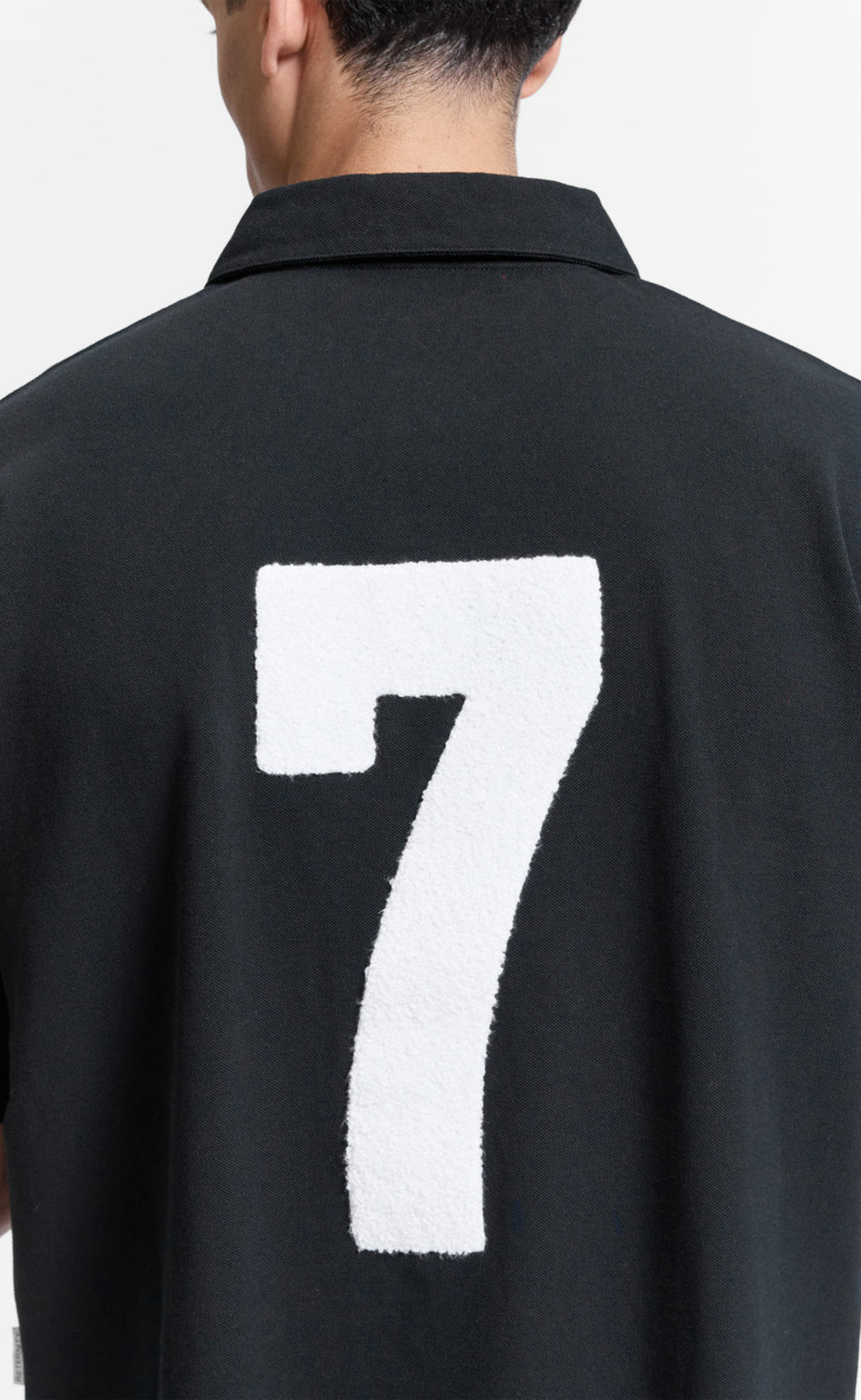 L ATELIER DE LA RUE POLO  BLACK T-SHIRT