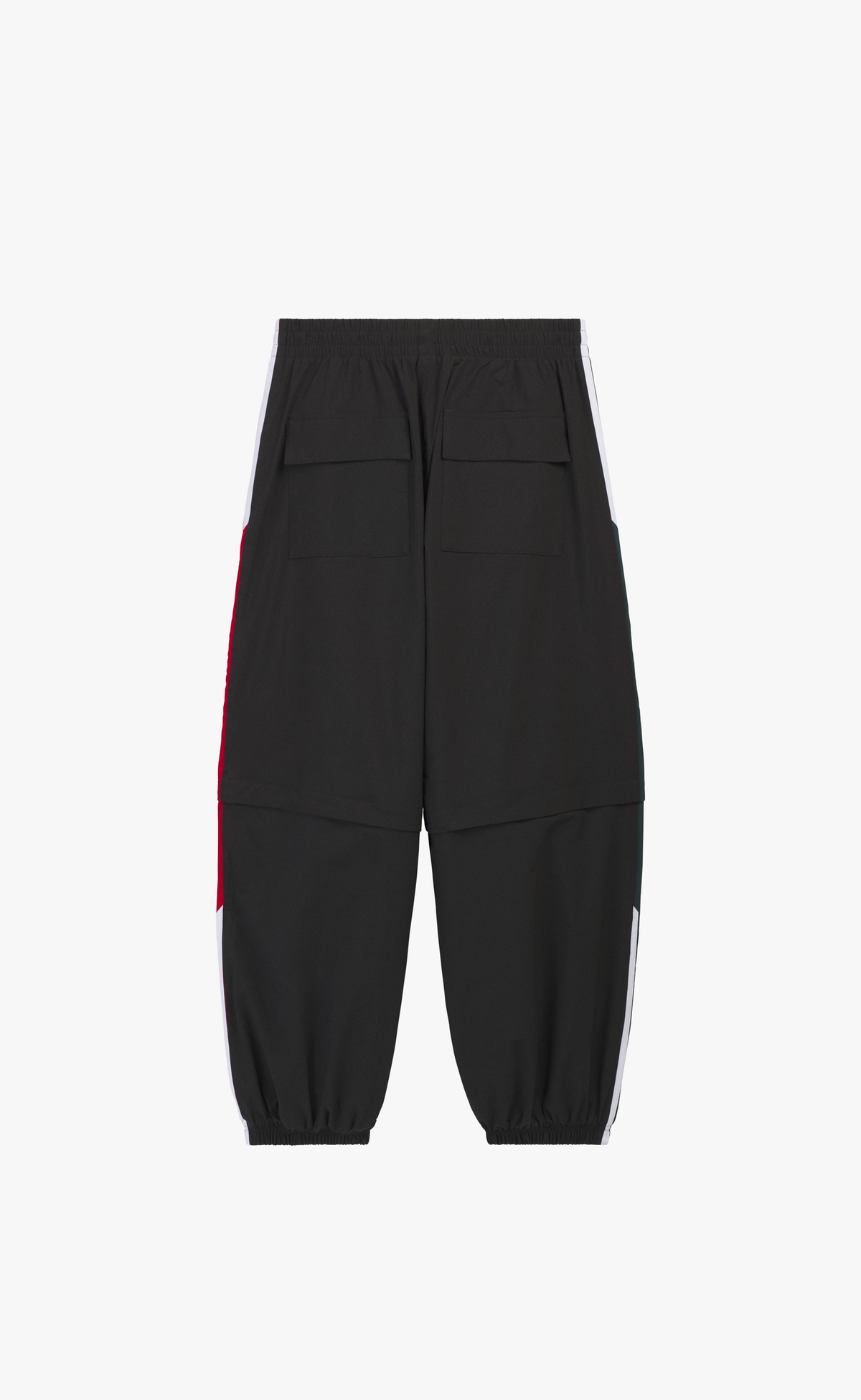 CHAVARRIA CDM WOVEN TRACK BLACK PANTS