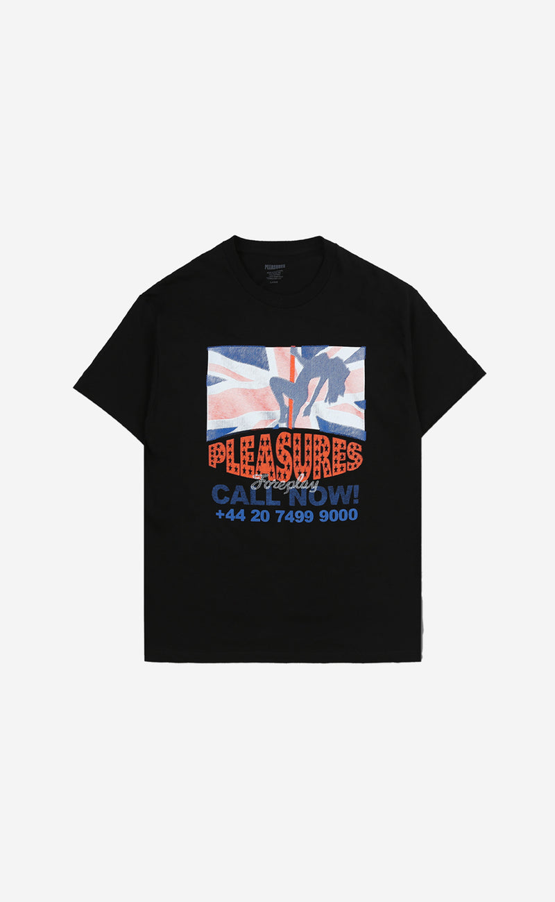 BLACK CALL NOW T-SHIRT