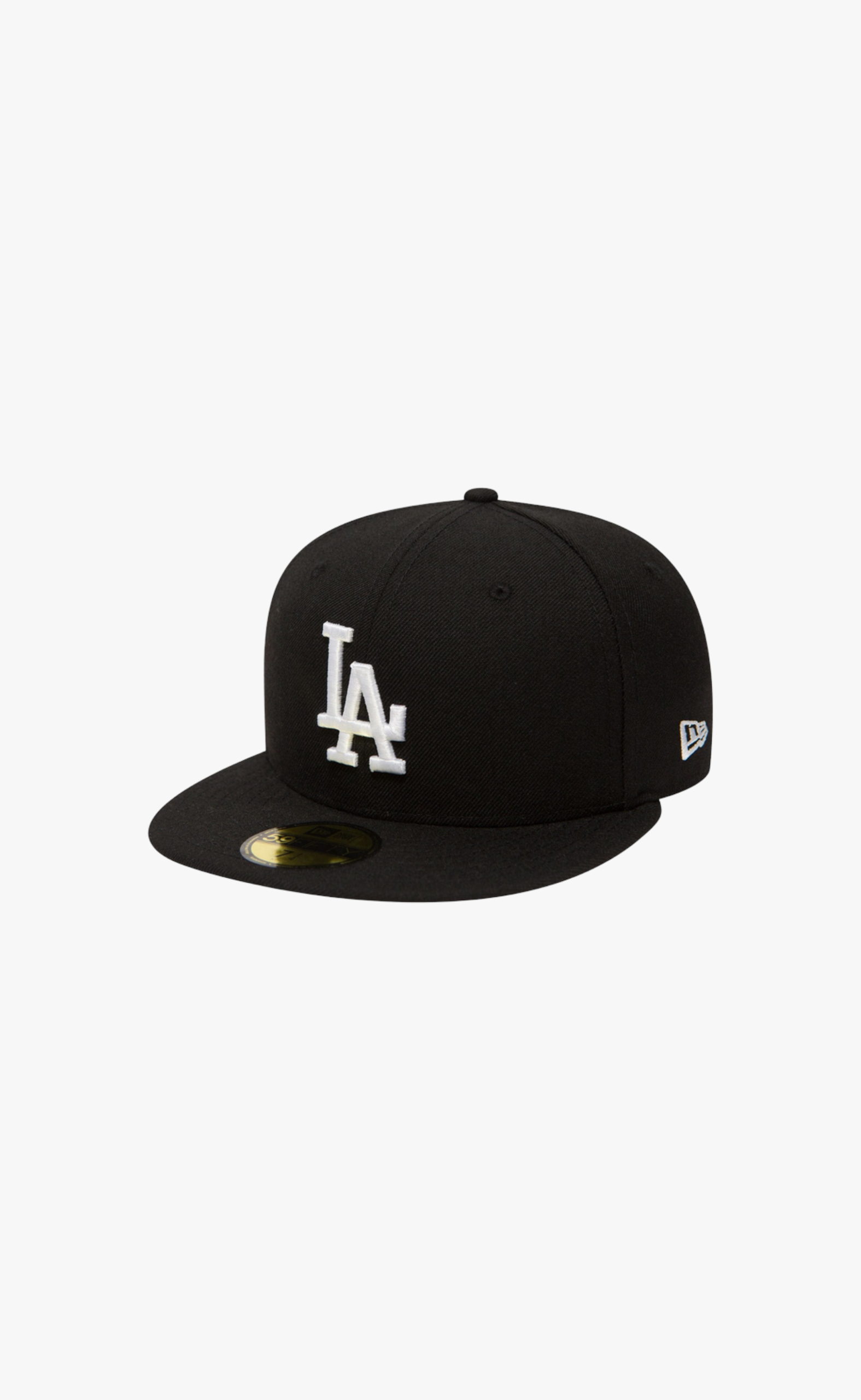 LA DODGERS LEAGUE ESSENTIAL 59FIFTY BLACK WHITE HAT