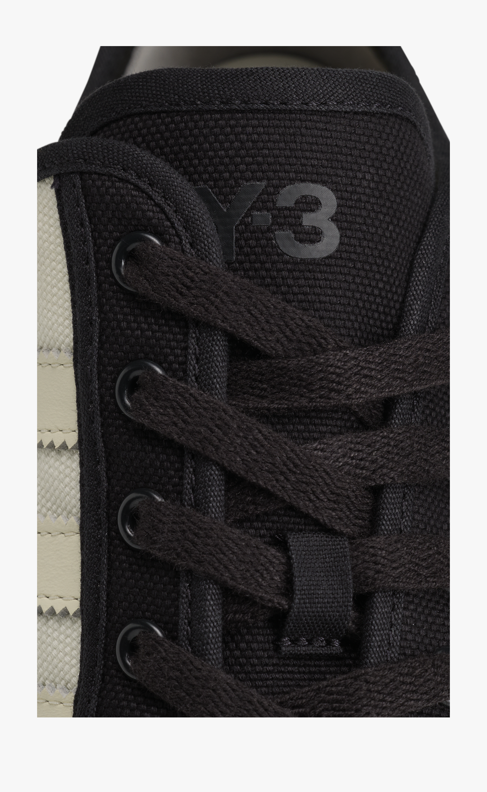Y-3 NISI LO WHITE BLACK SNEAKER