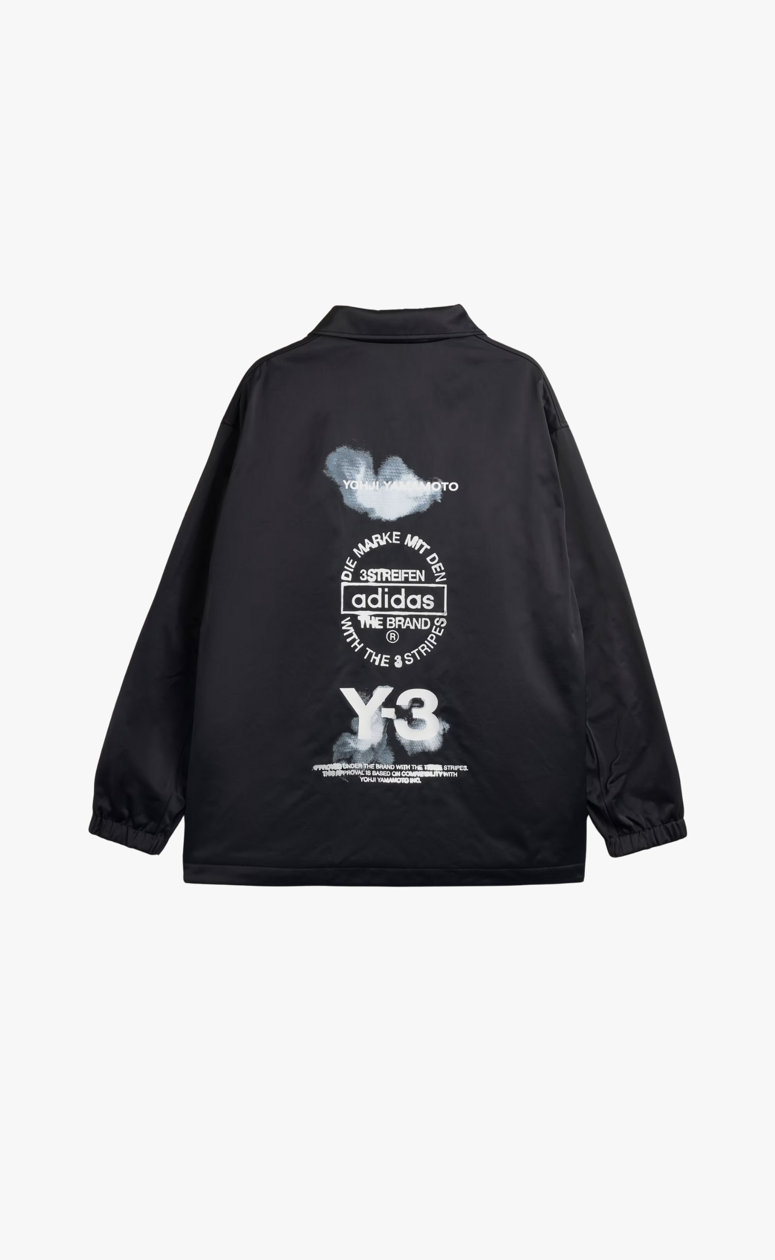 GRAPHIC COACH BLACK JACKET