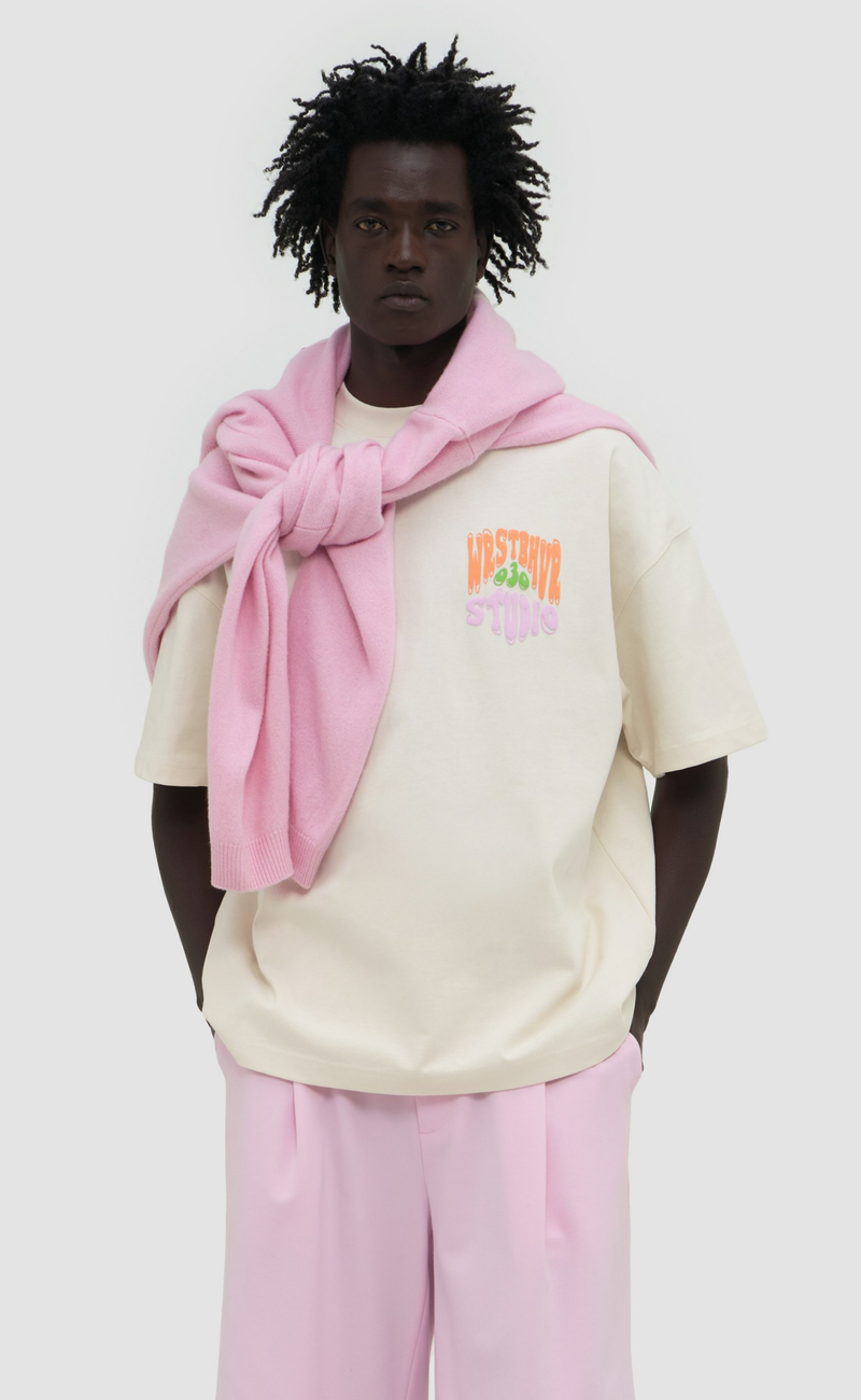 FLYNN V2 GARDENIA T-SHIRT