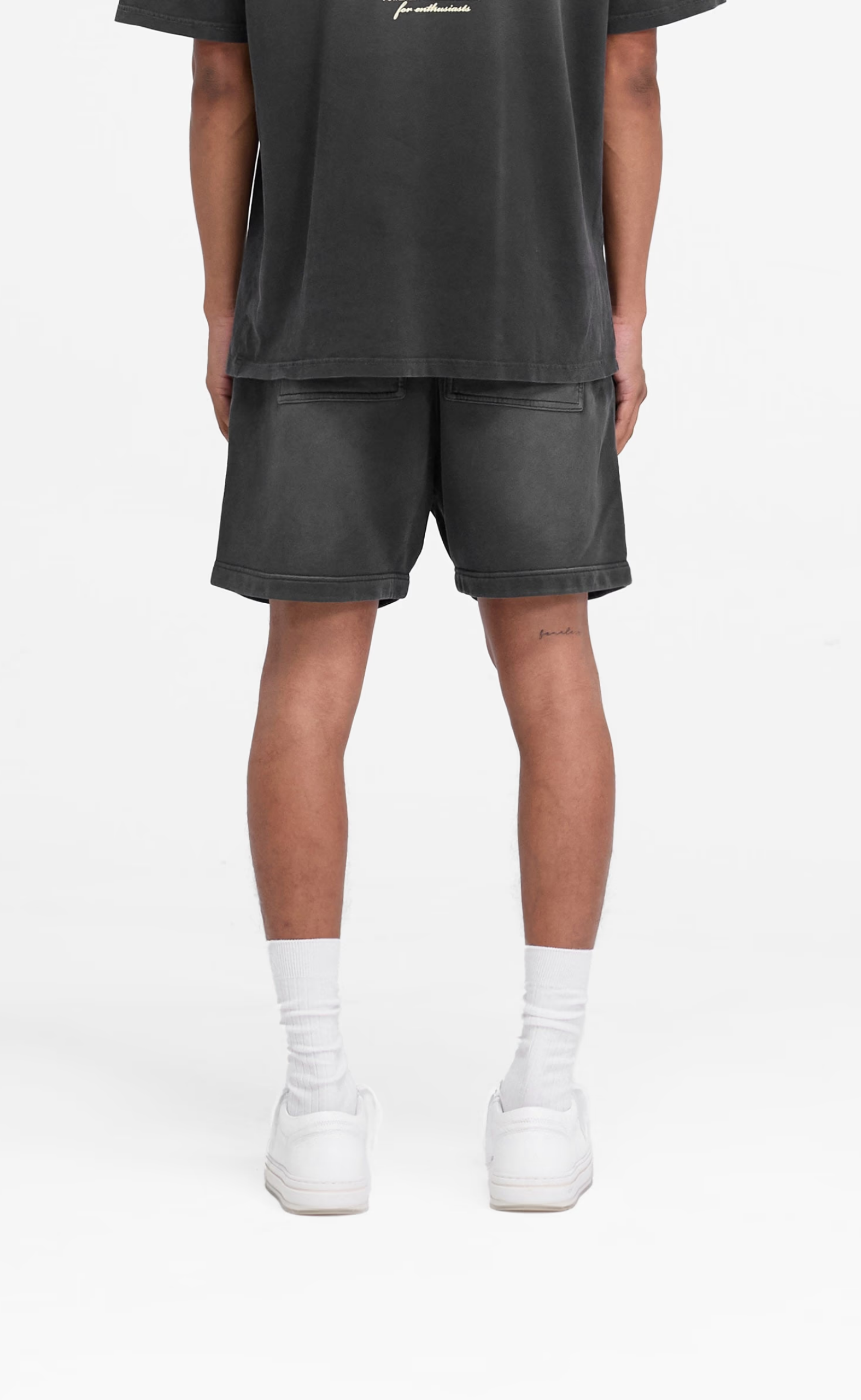 REPRESENT OWNERS CLUB AGED BLACK SHORTS