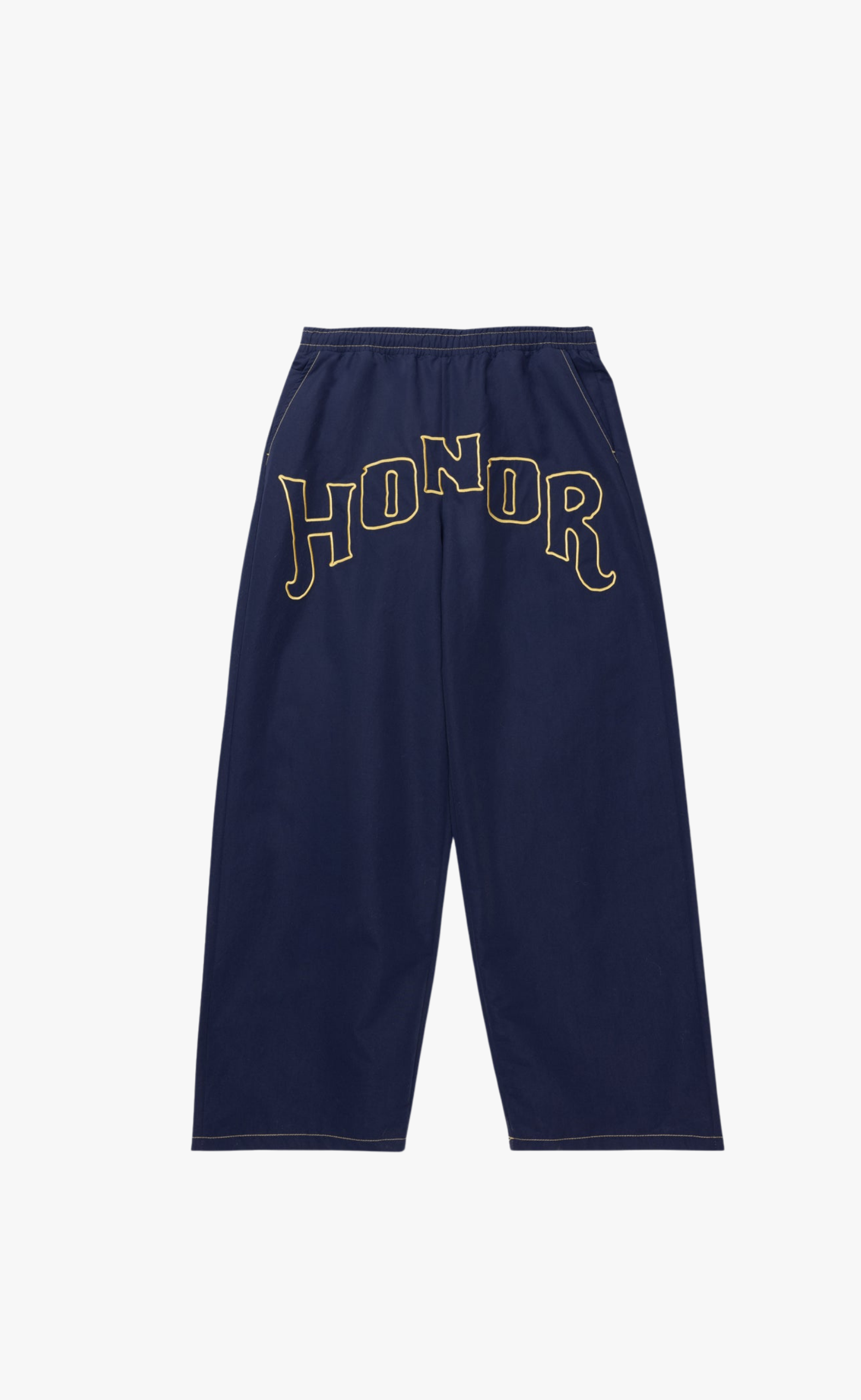PUFF NAVY PANTS