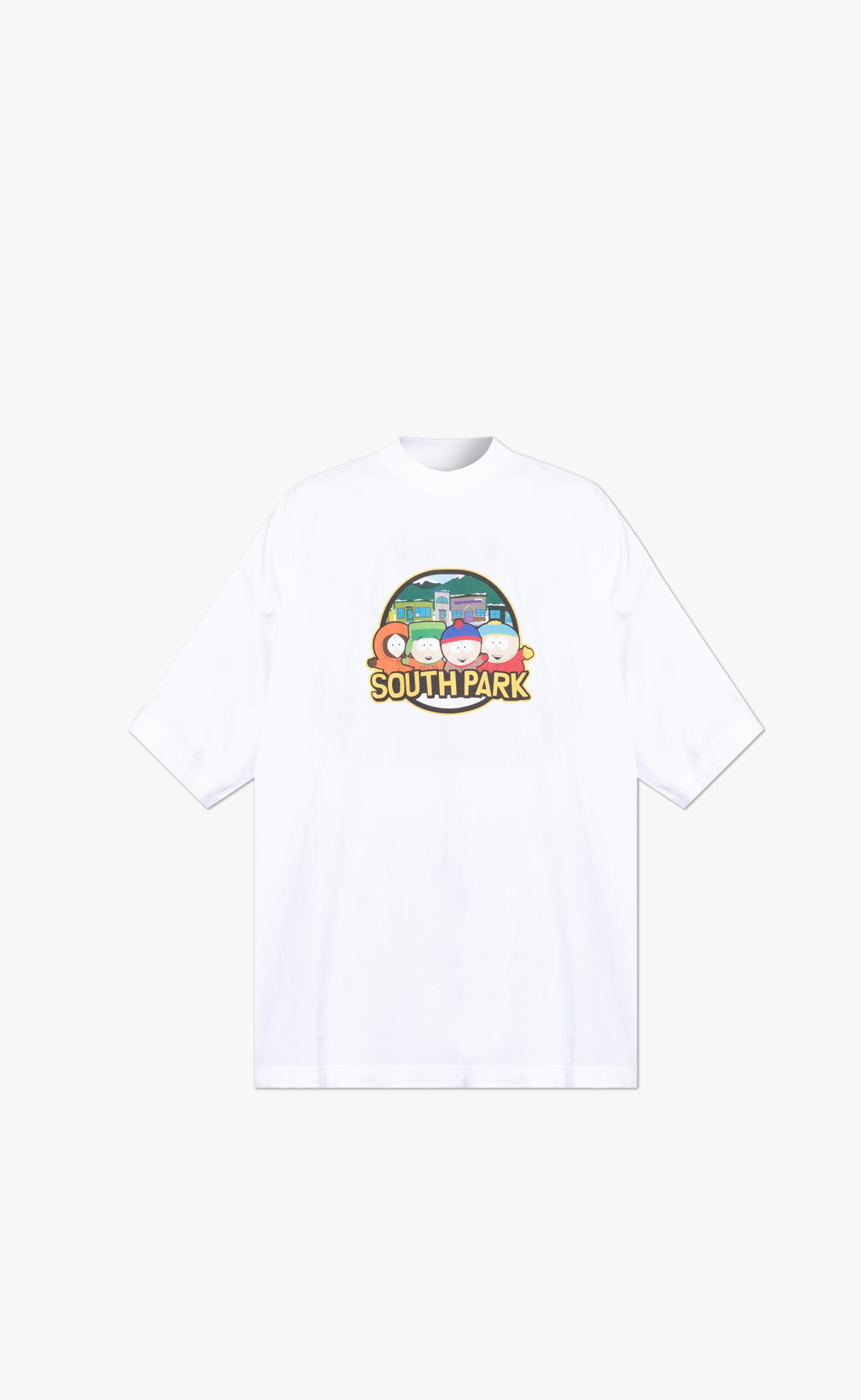 SOUTHPARK OVERSIZED WHITE T-SHIRT