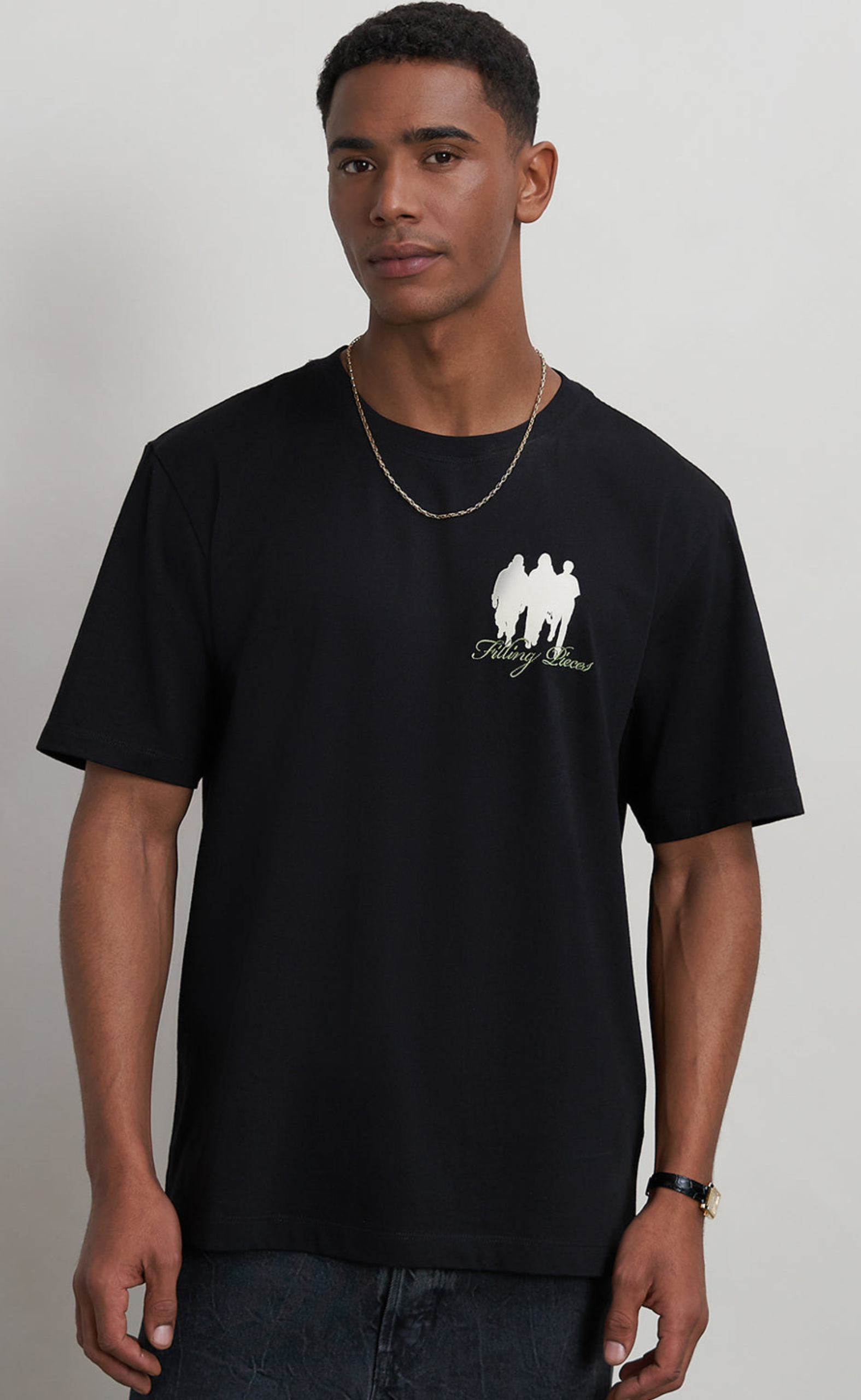 T-SHIRT UNITED BY GENERATIONS BLACK