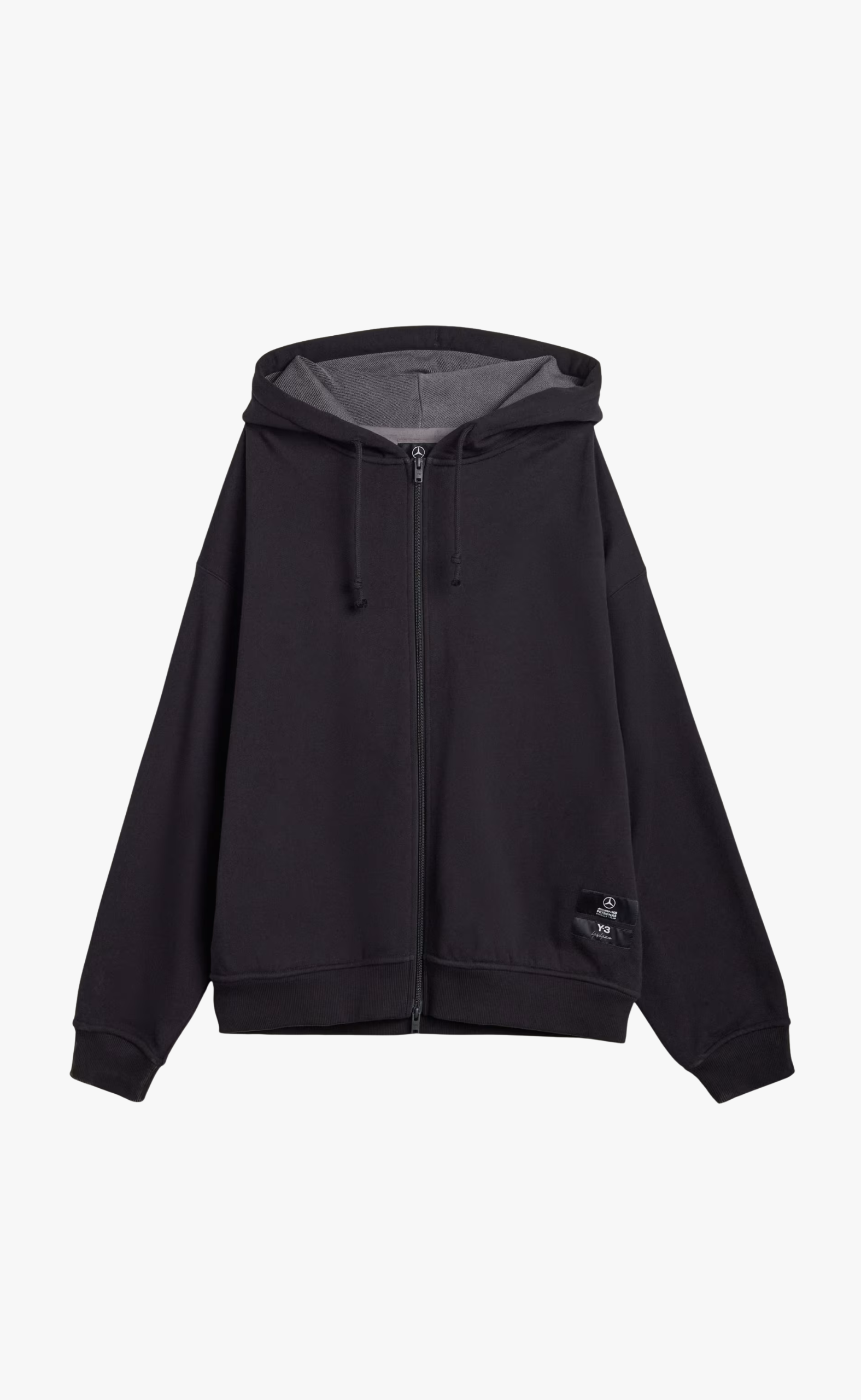 F1 MERCEDES BLACK ZIP HOODIE
