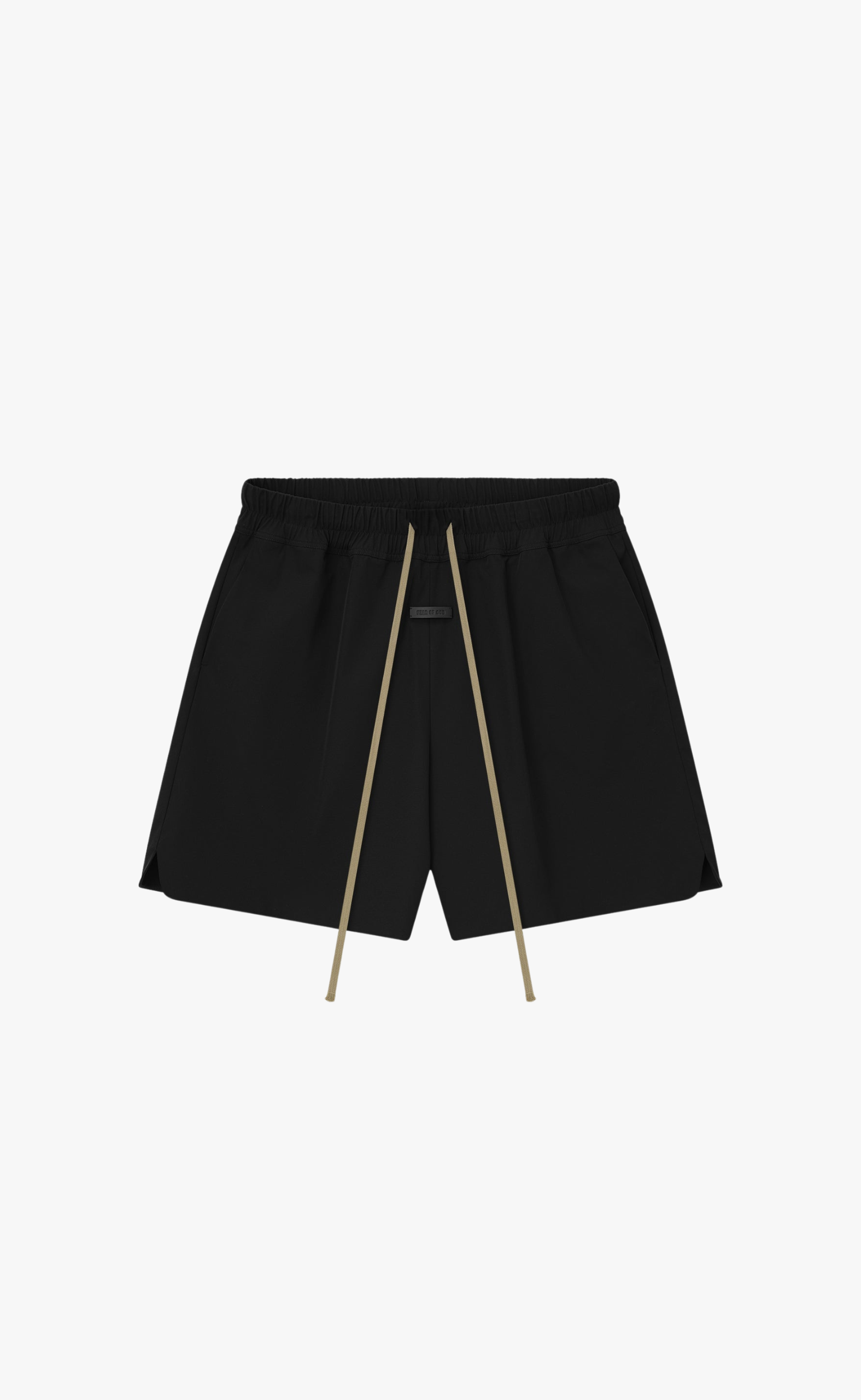 RUNNING BLACK SHORTS