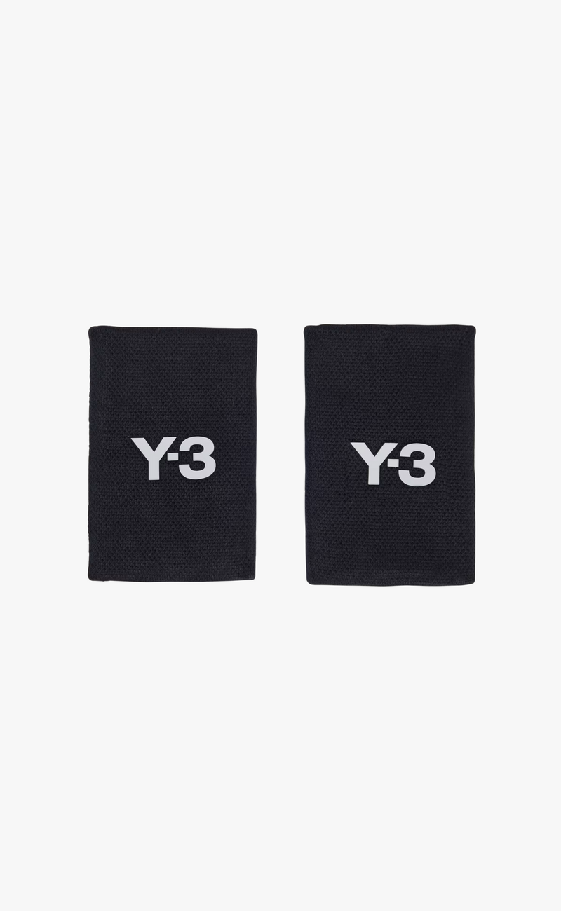 TENNIS Y-3 LARGE BLACK WRISTBANDS