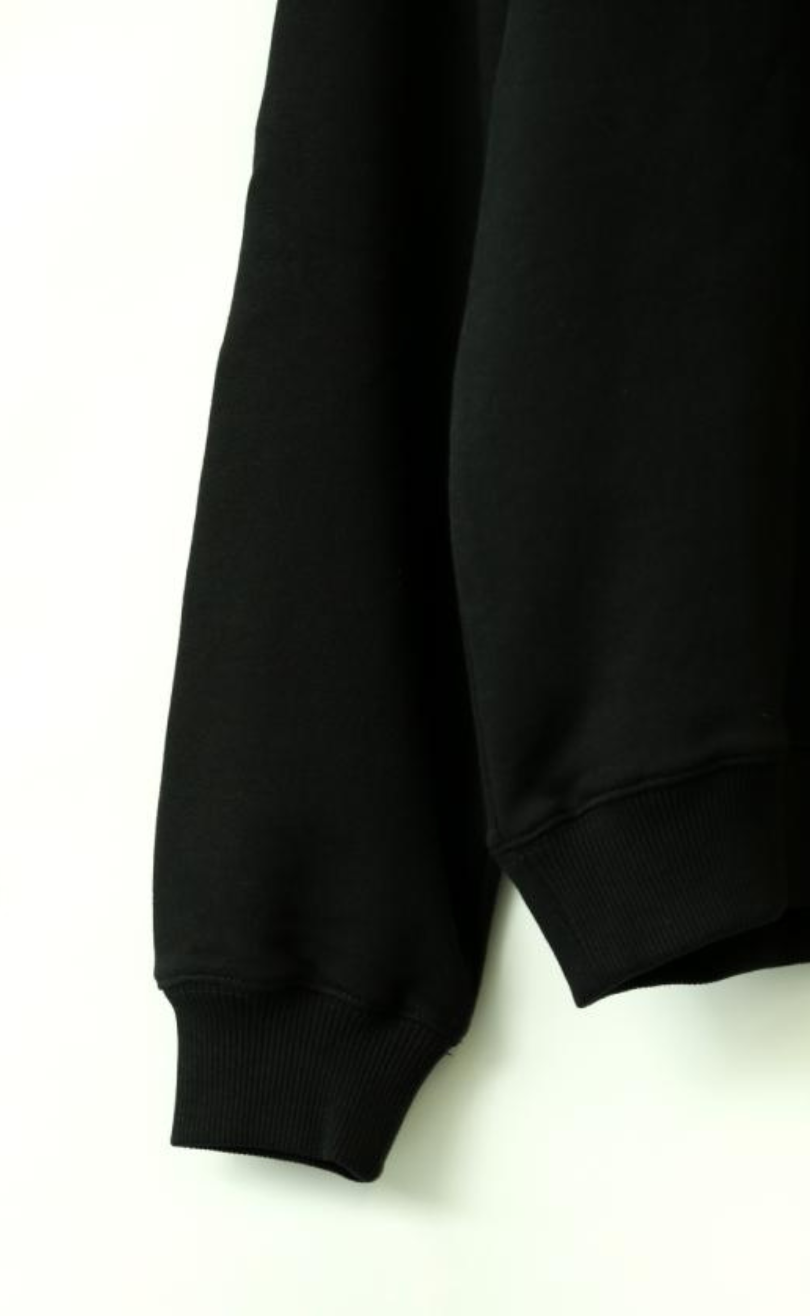 MICRO LOGO BLACK CREWNECK