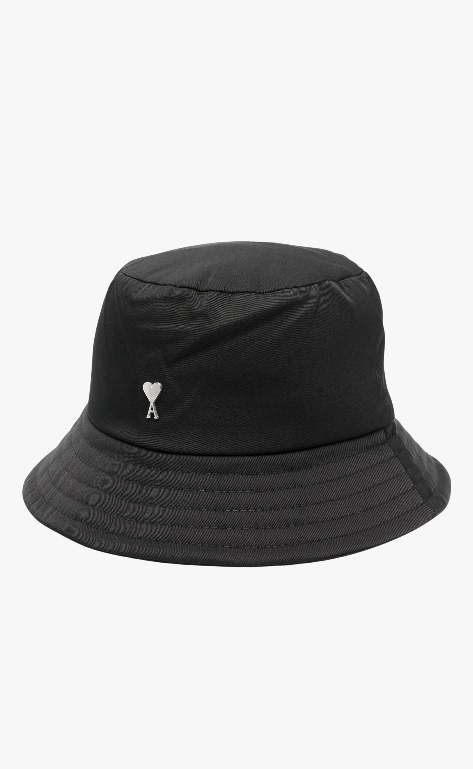 AMI DE COEUR NYLON BUCKET ANTHRACITE HAT