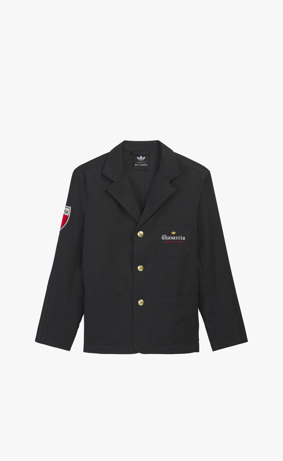 CHAVARRIA PLAYERS TWILL BLACK BLAZER