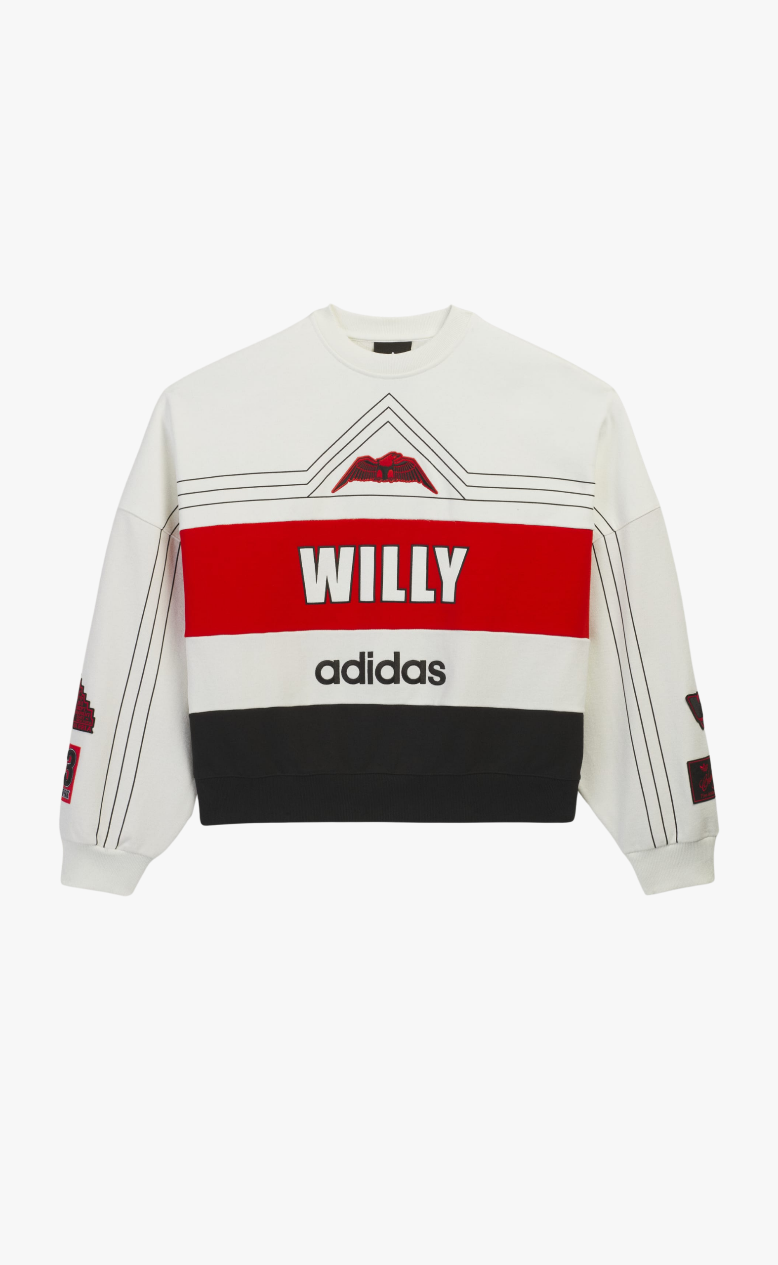 WC NY WHITE CREWNECK