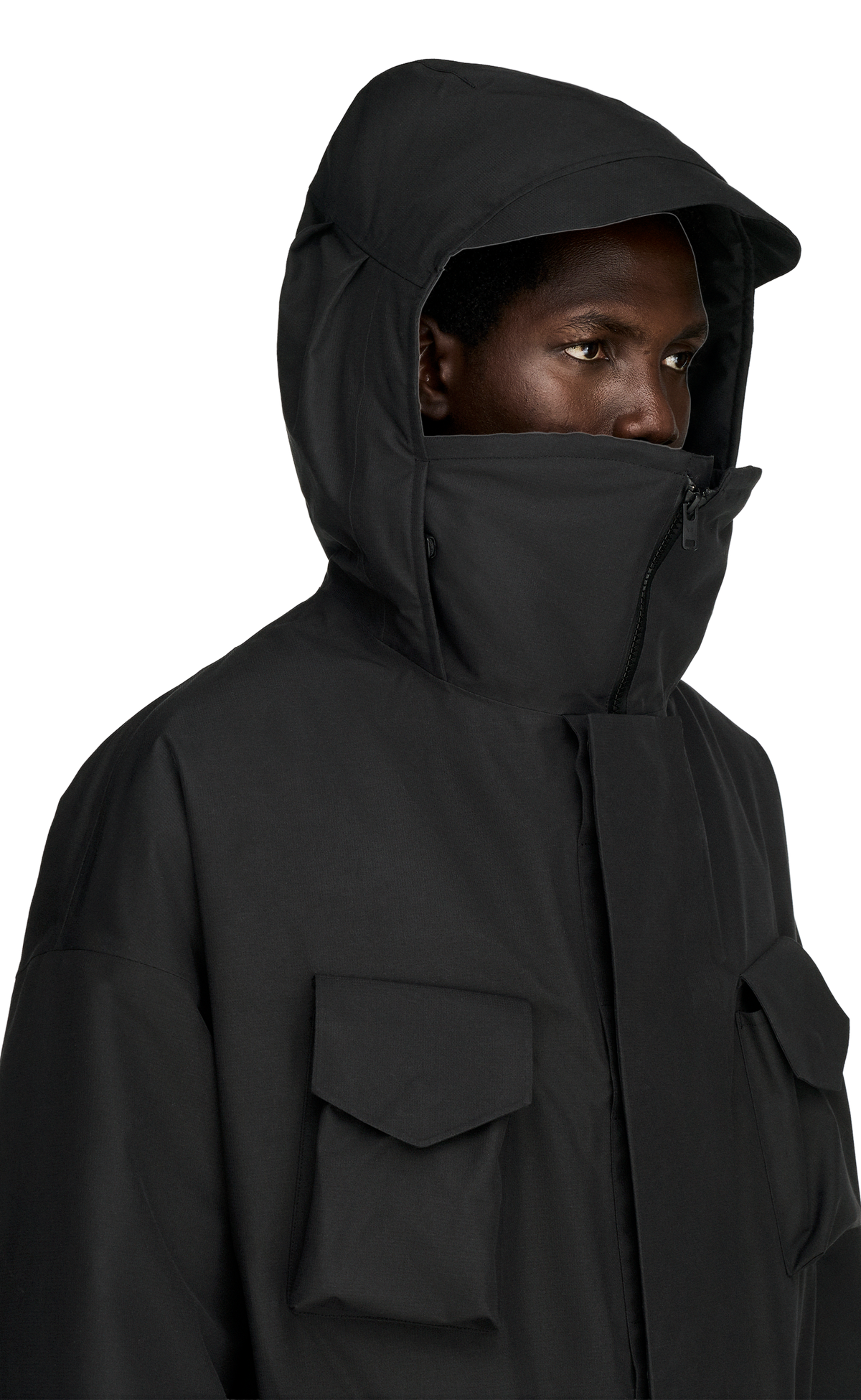 GTX PADDED BLACK COAT