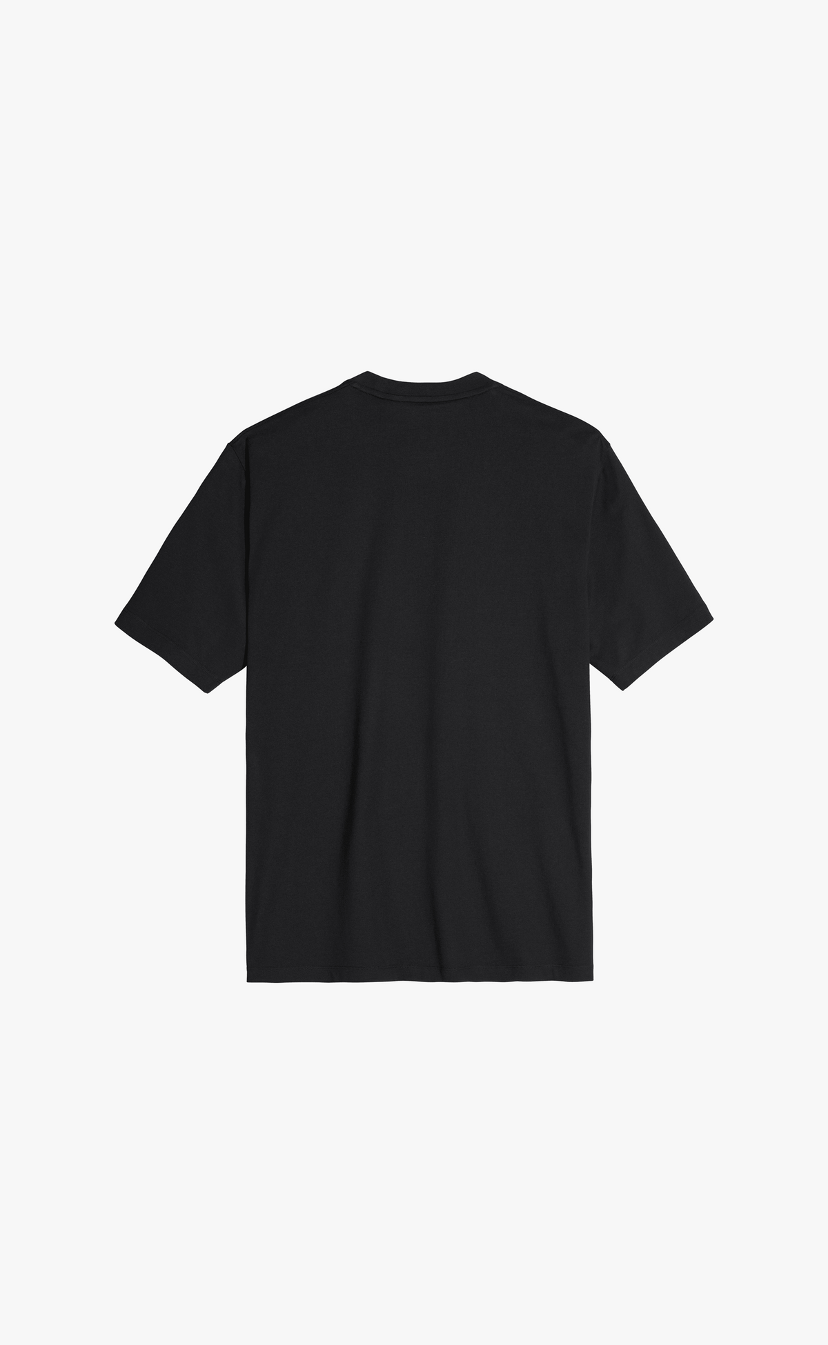 Y-3 REGULAR BLACK T-SHIRT