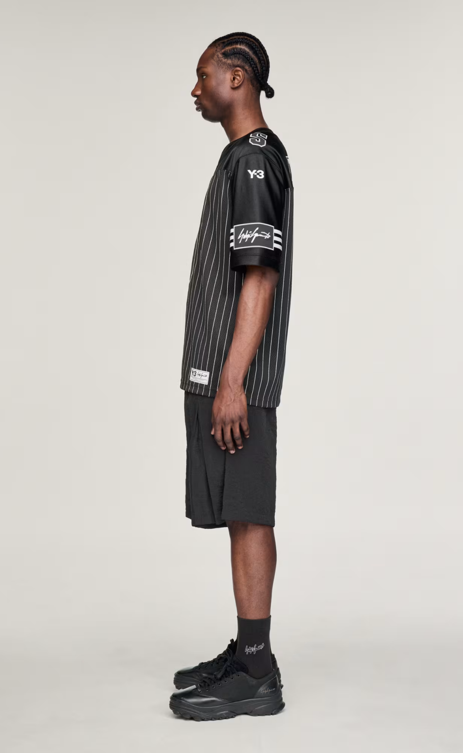 Y-3 WILSON FOOTBALL BLACK T-SHIRT