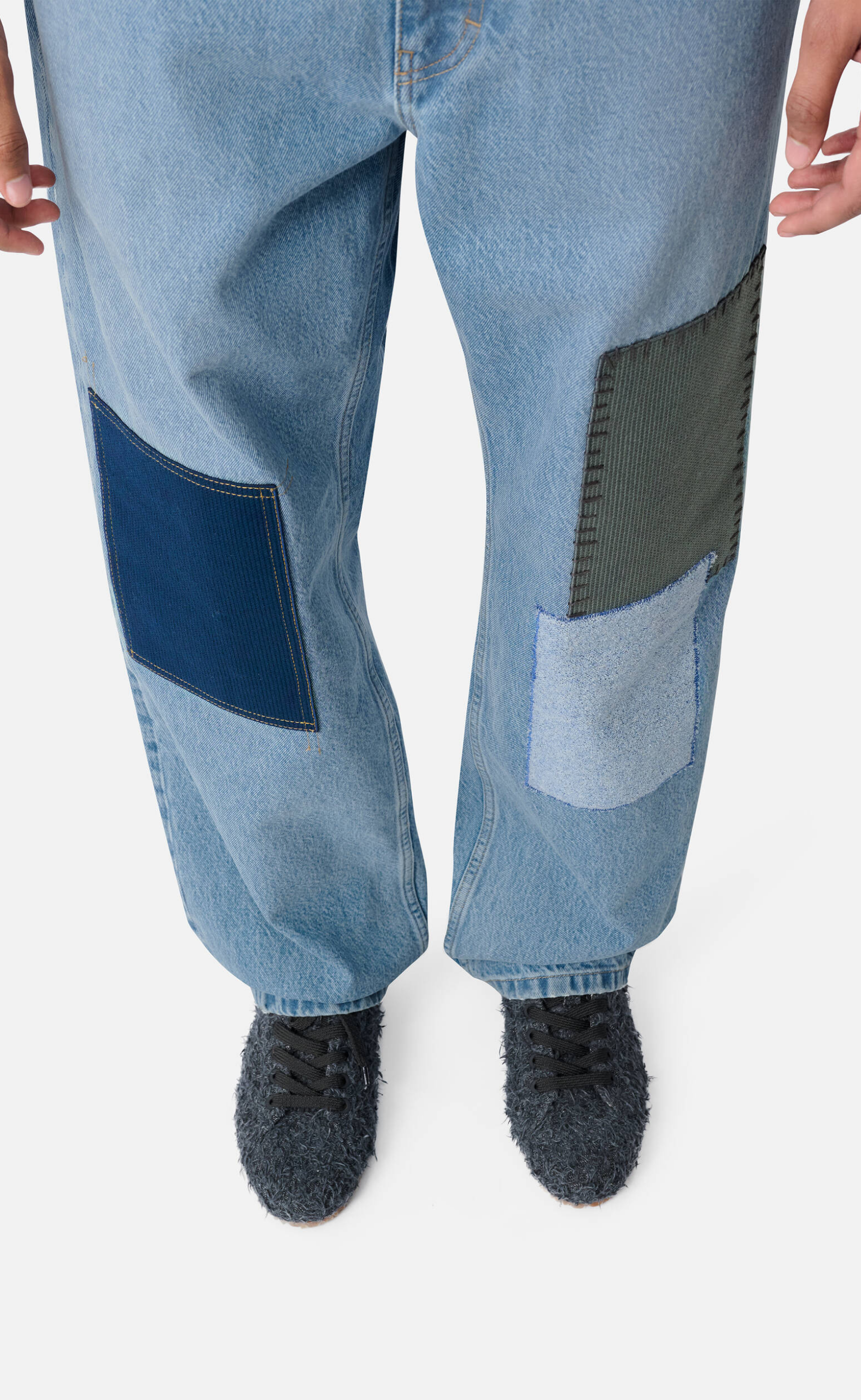 ZINE PATCH LIGHT BLUE JEANS