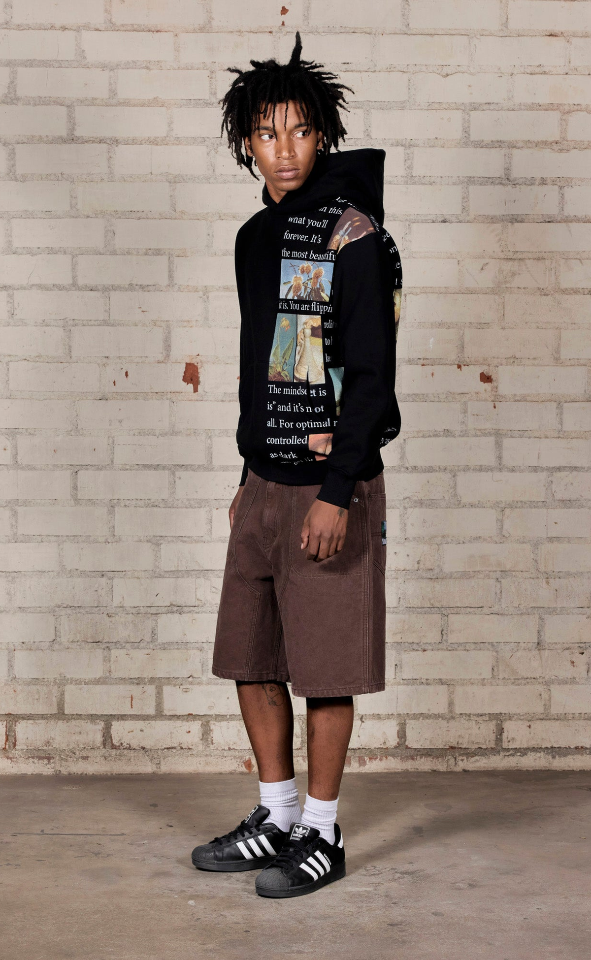 ULTRA WORK BROWN SHORTS