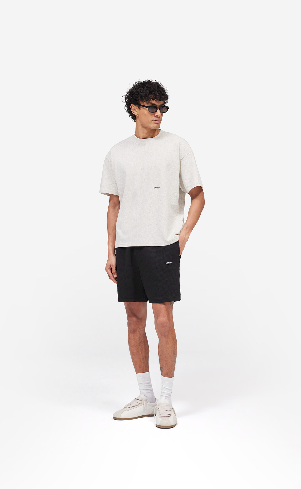 MICRO OWNERS CLUB MESH BLACK SHORTS