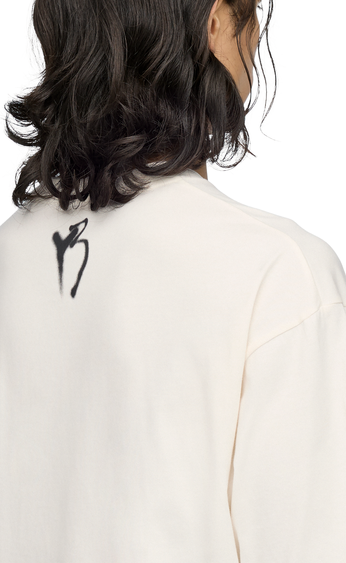 Y-3 CHITO YAKSHA GRAPHIC WHITE T-SHIRT