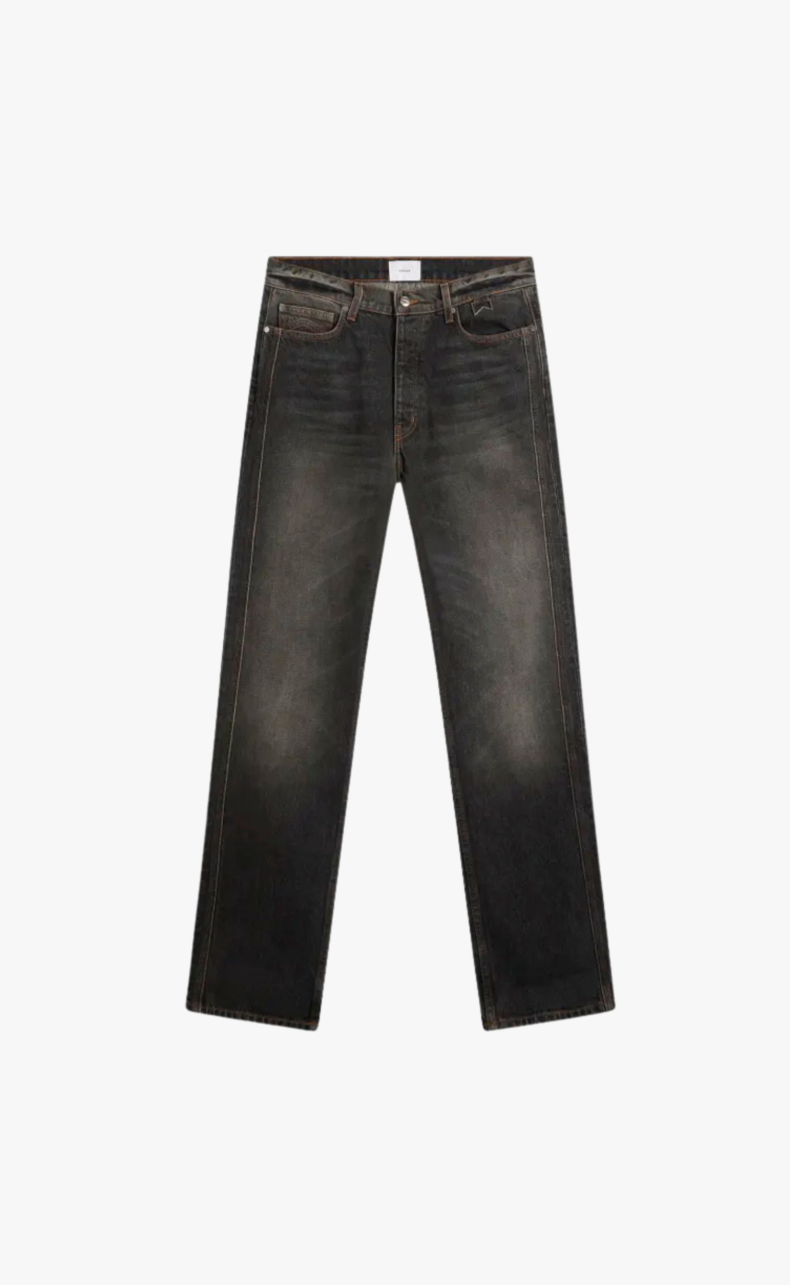 90S TRAXEDO DENIM AGOURA BLACK JEANS