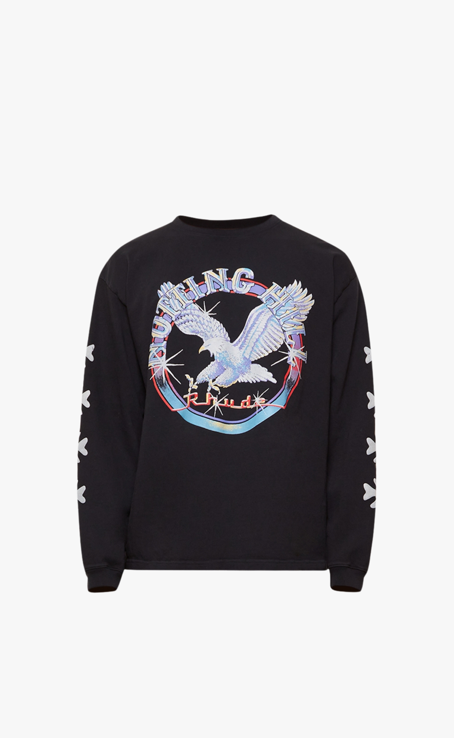 NOTTING HILL EAGLE VINTAGE BLACK LONGSLEEVE