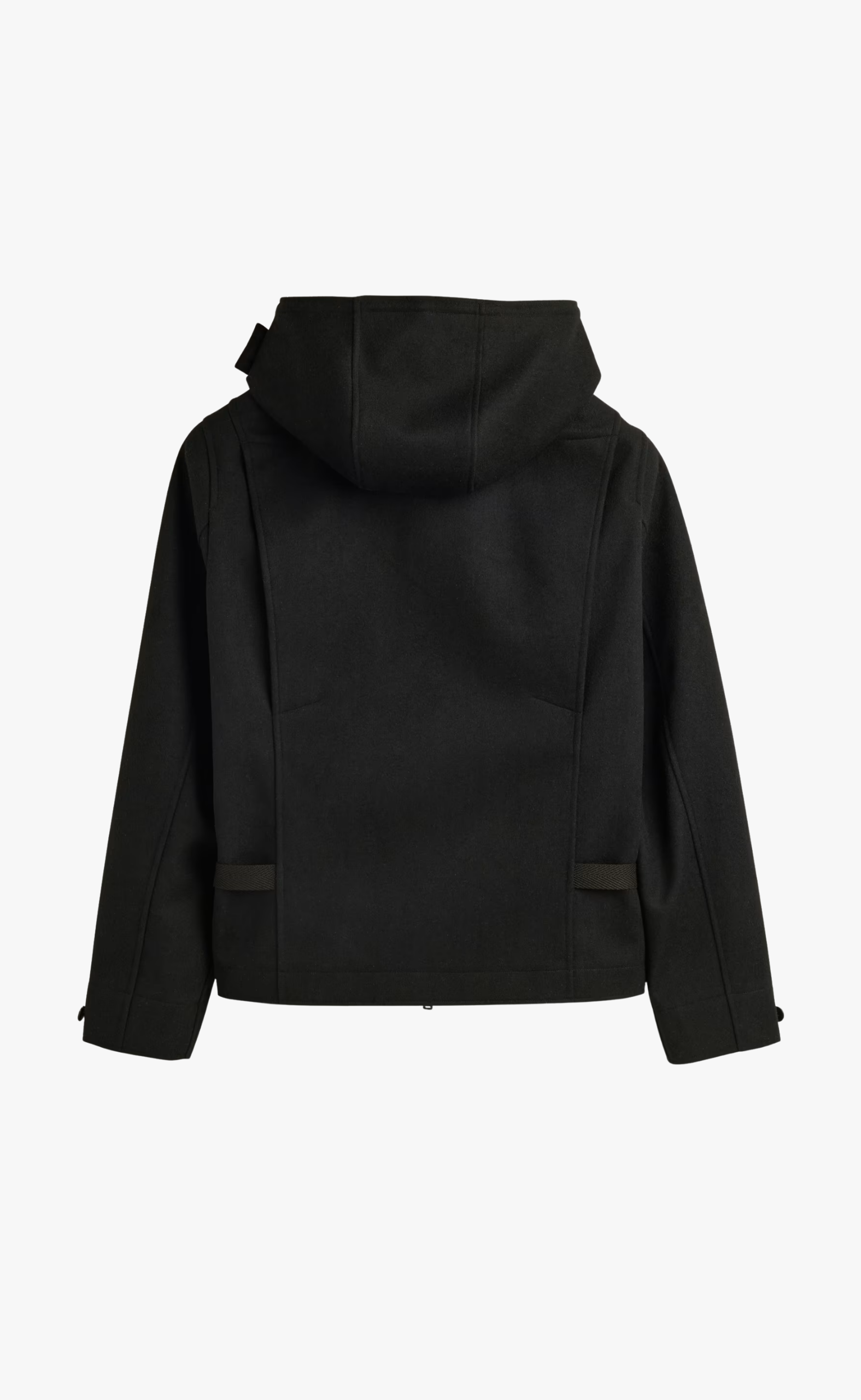 MELTON BLACK JACKET