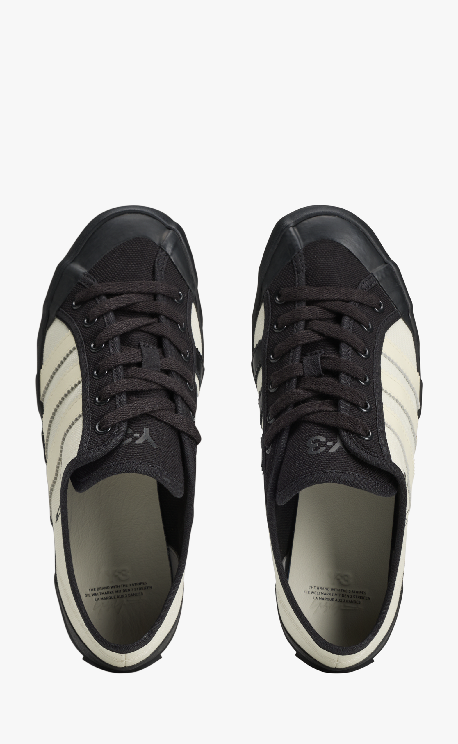 Y-3 NISI LO WHITE BLACK SNEAKER