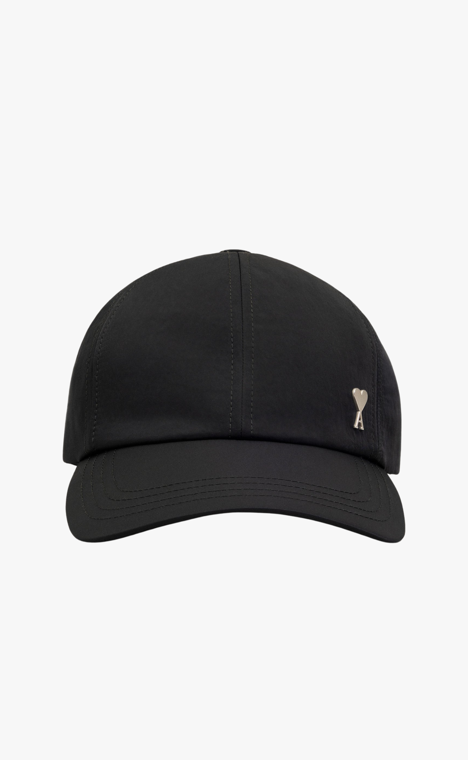 AMI DE COEUR NYLON SERGE ANTHRACITE HAT
