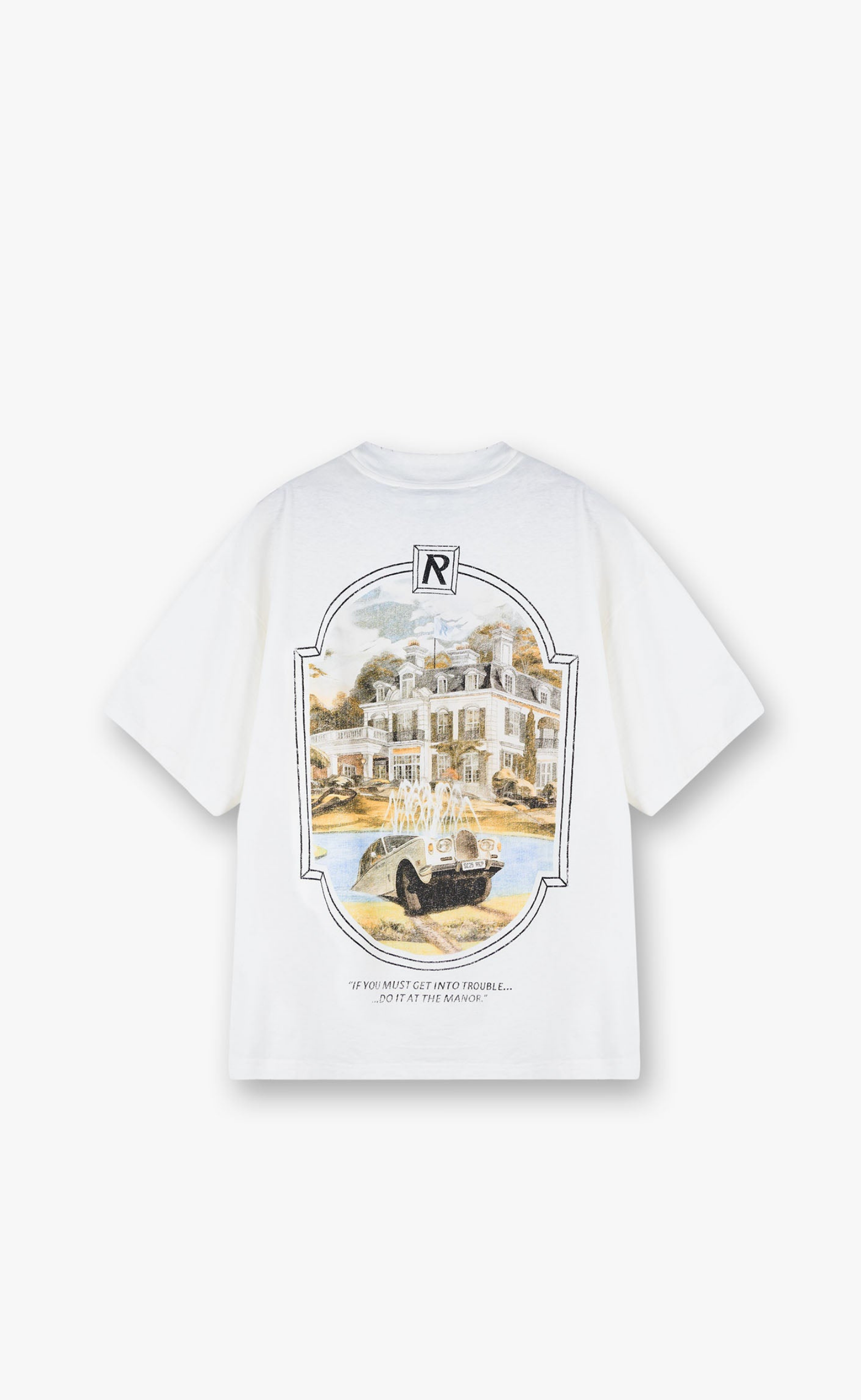 REVERE MANOR AGED WHITE T-SHIRT