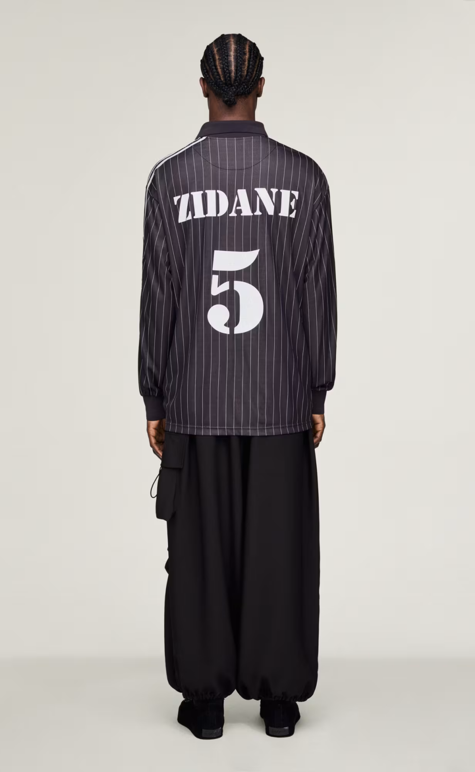 Y-3 ZIDANE SOCCER BLACK LONGSLEEVE